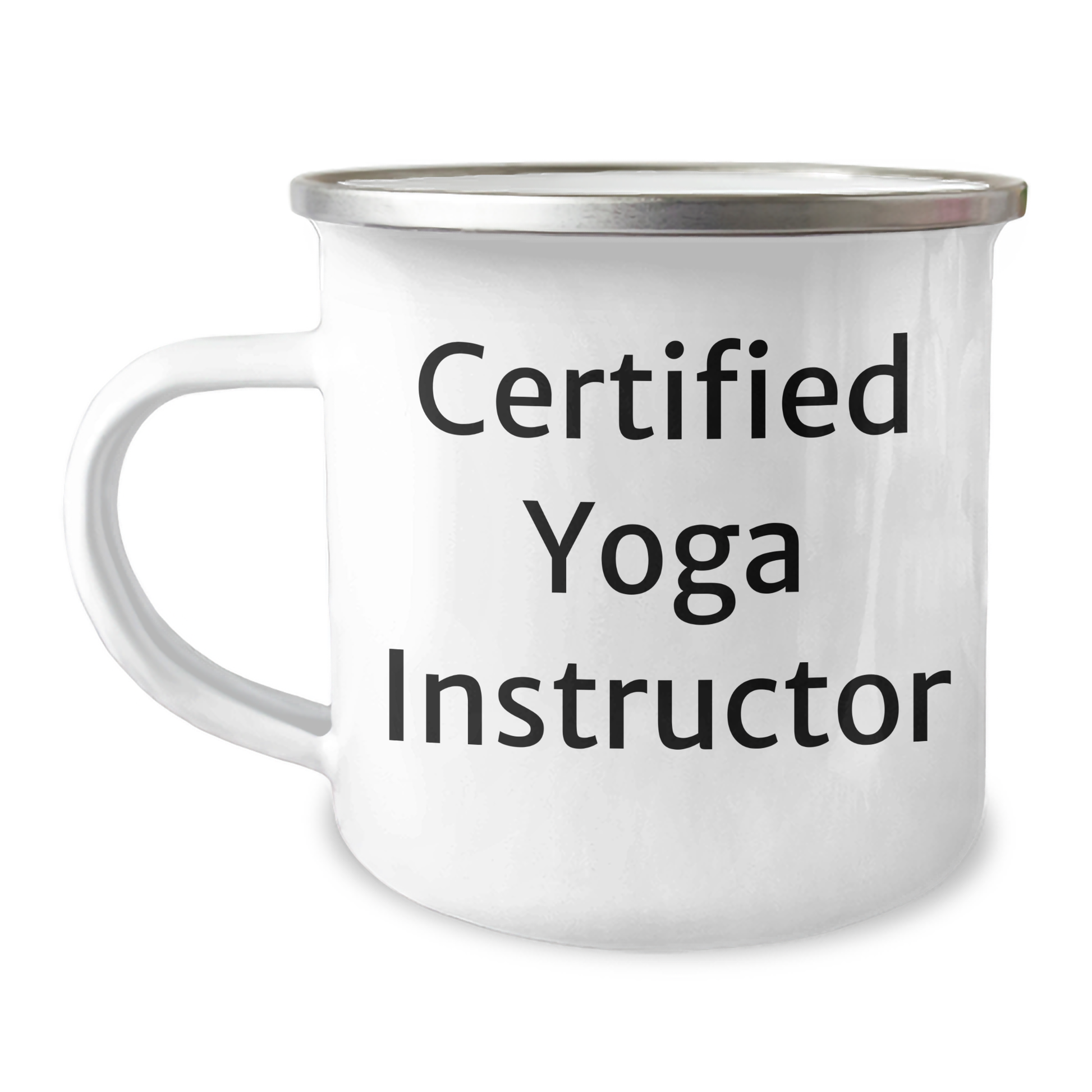 Yoga Instructor Gifts for Men from Family - Funny 'Teach Me Downward Dog' Camping Mug for Father's Day - Victory Thru Vision 