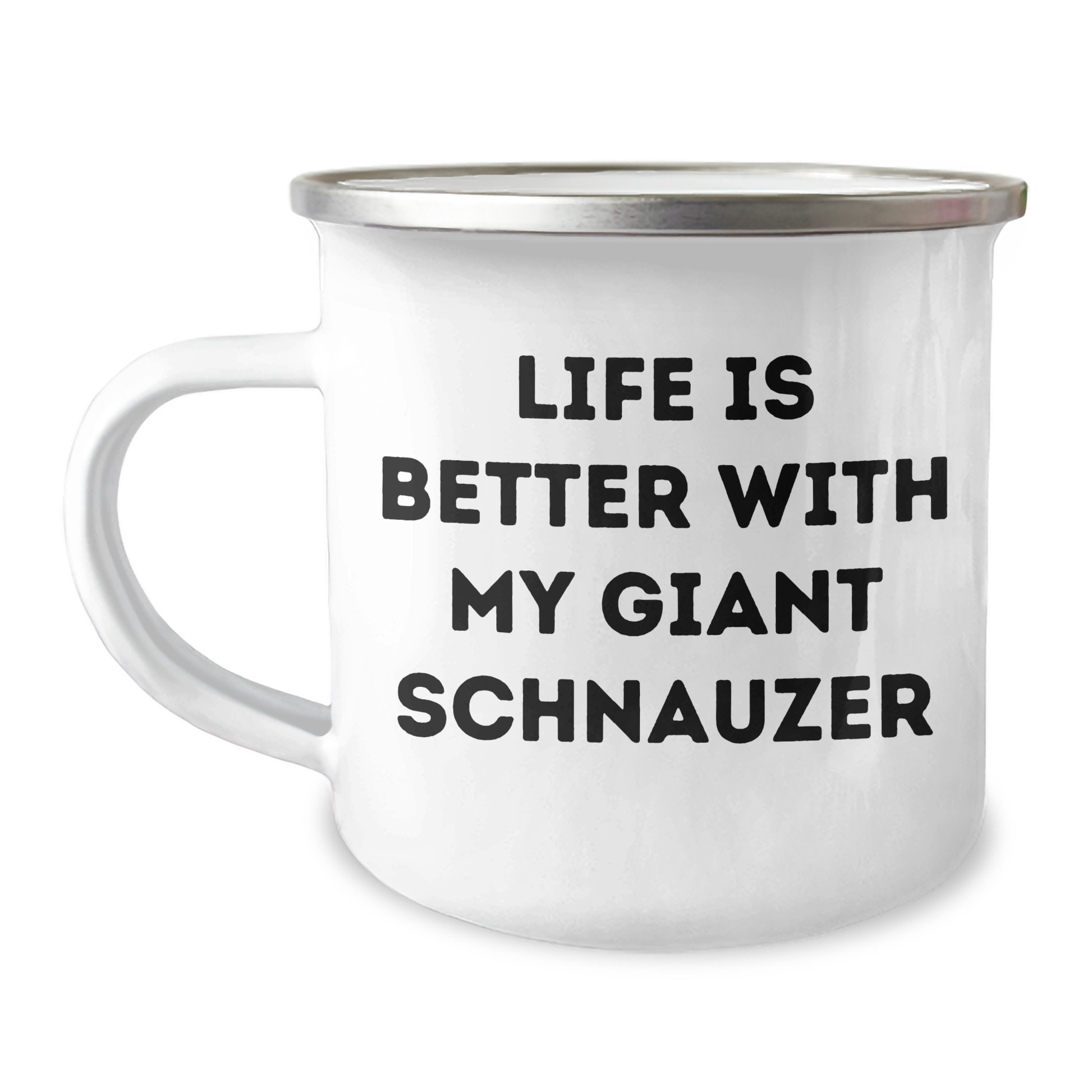 Giant Schnauzer Dog Lovers, Funny Mugs for Dad on Father's Day, Life Is Better with My Giant Schnauzer - Gifts from Friends, Family, or Coworkers - Victory Thru Vision 