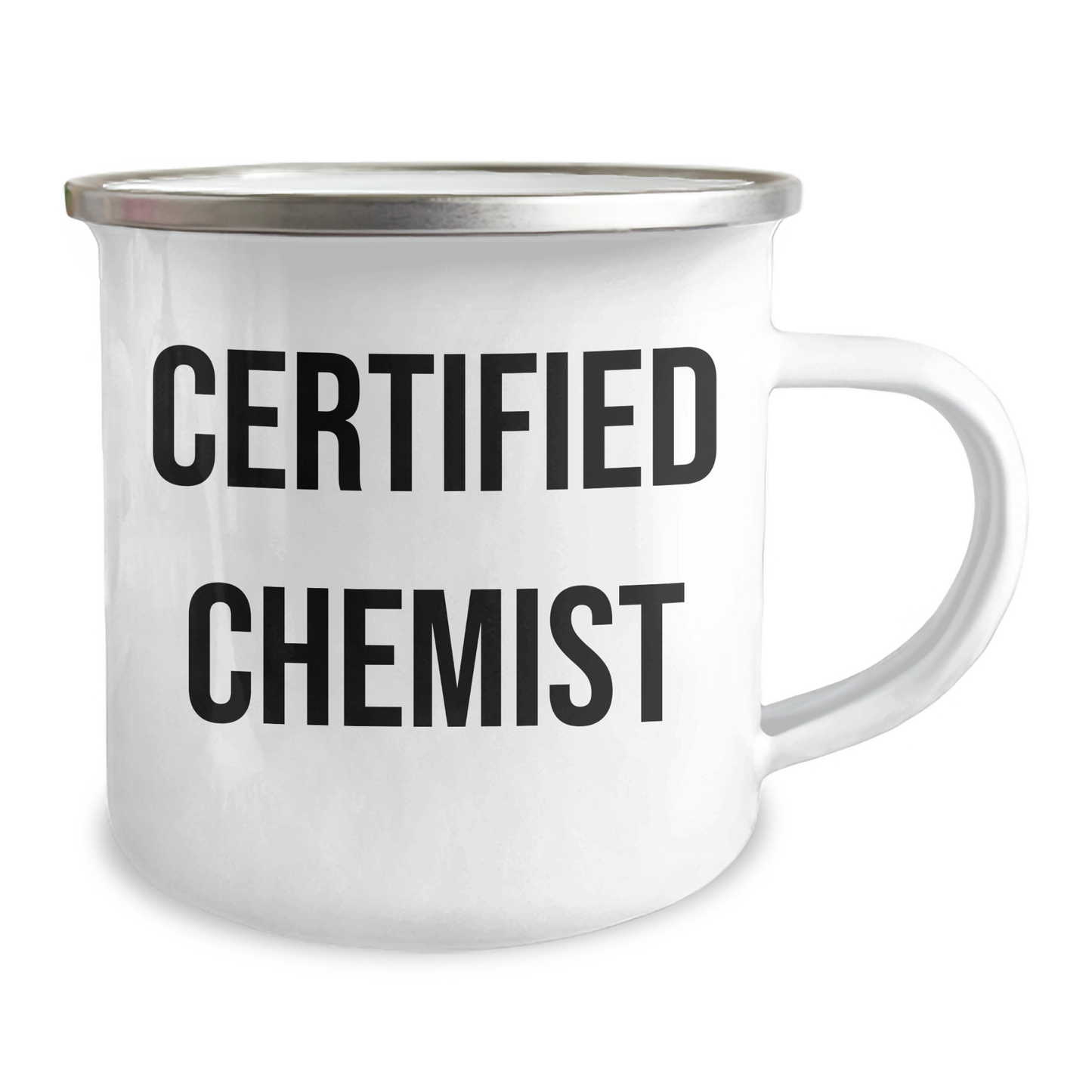 Funny Chemist Gifts from Mom for Dad's Camping Adventures, Mom's Day Unique Gifts for Chemist Friends, Funny Camping Mug - Victory Thru Vision 
