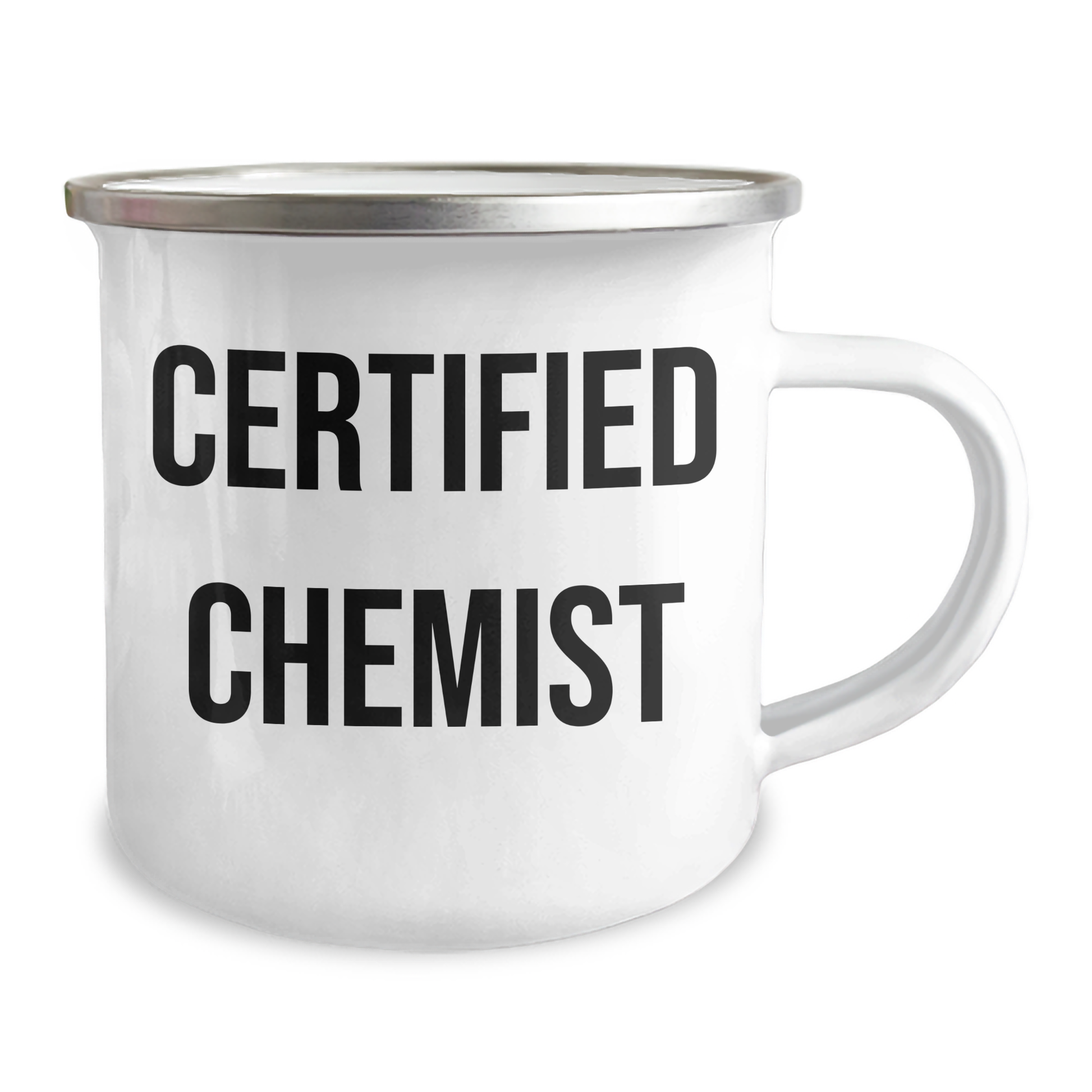 Funny Chemist Gifts from Mom for Dad's Camping Adventures, Mom's Day Unique Gifts for Chemist Friends, Funny Camping Mug - Victory Thru Vision 