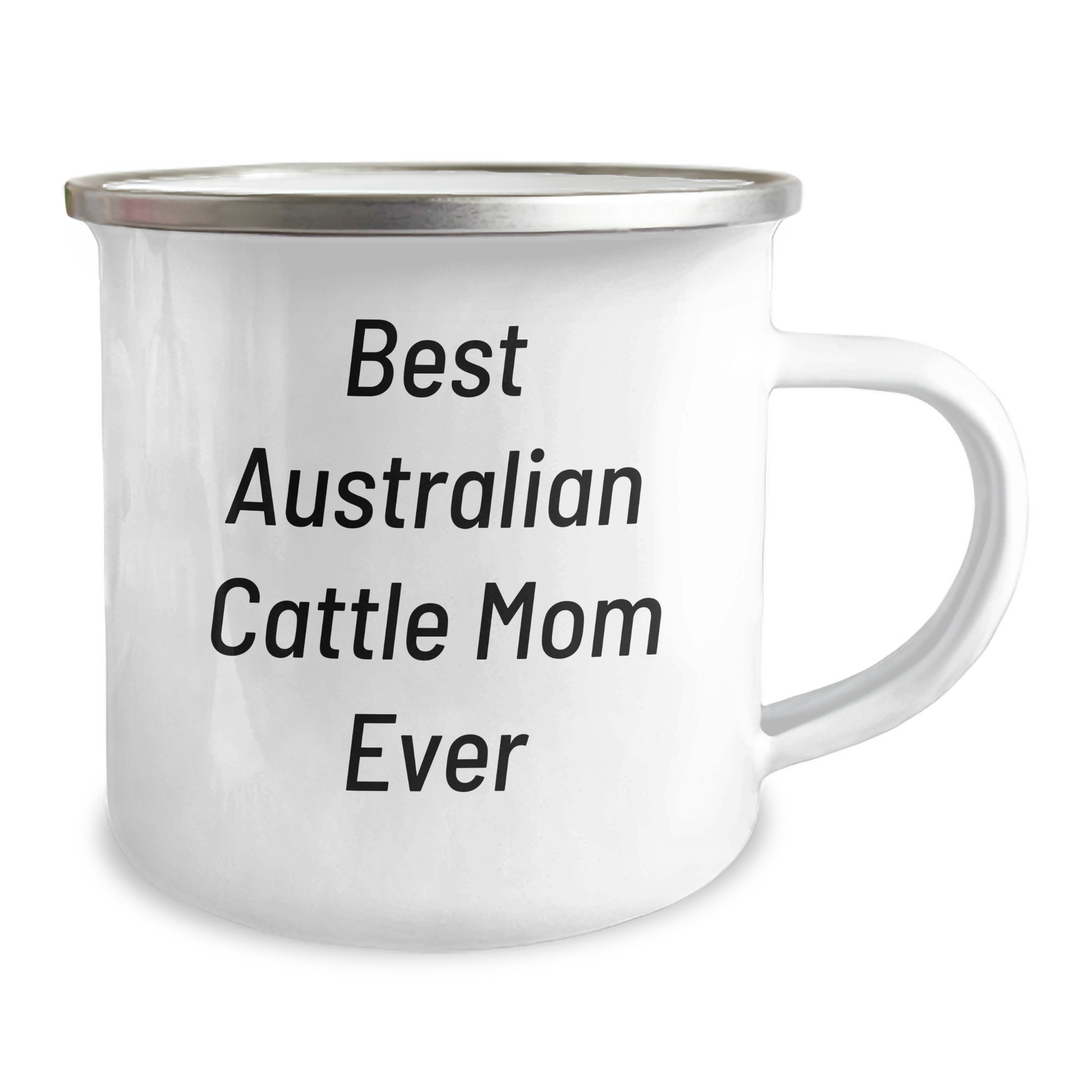 Australian Cattle Dog Dad Funny Camping Mug Gifts from Family for Australian Cattle Dog Lovers - Best Mom Ever Quote - Image 2