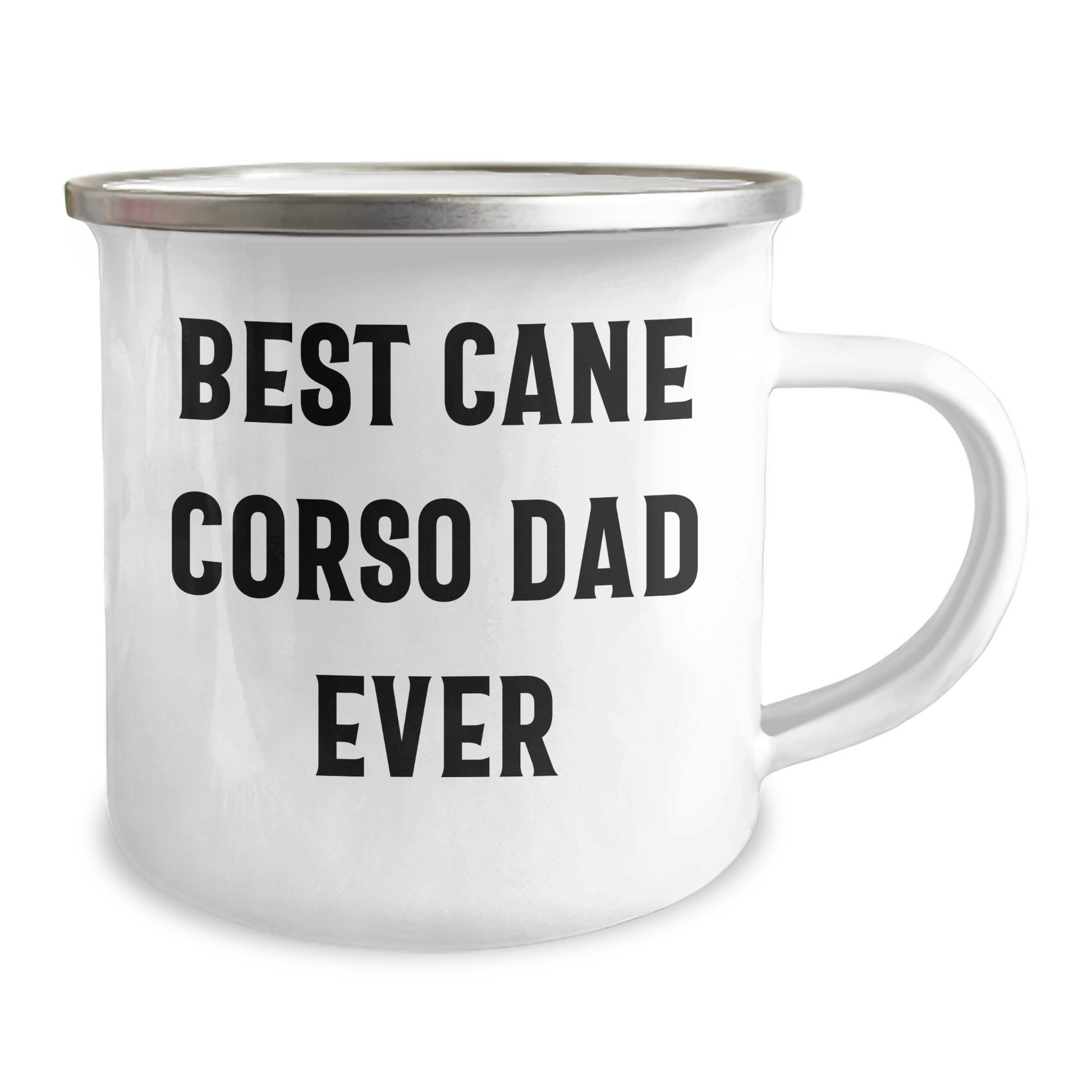 Cane Corso Dad Ever Gifts from Men to Cane Corso Dog Lovers - Funny Camping Mug for Father's Day - Victory Thru Vision 