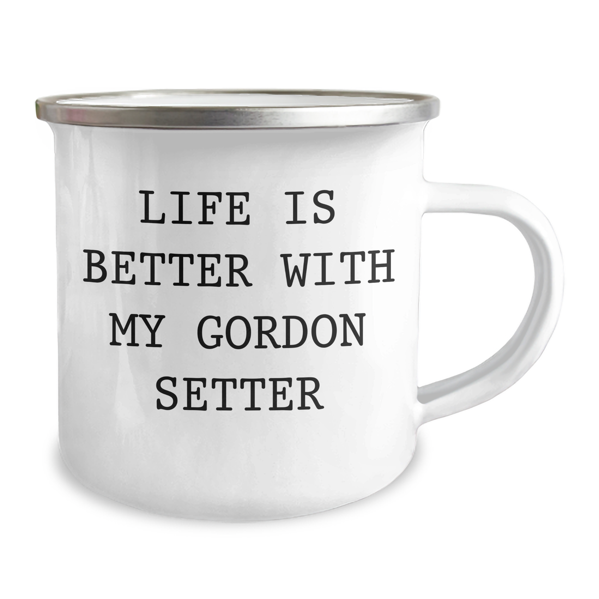 Gordon Setter Dog Lovers, Funny Mugs for Dad, Life Is Better With My Gordon Setter, Camping Mug Gifts from Family - Victory Thru Vision 