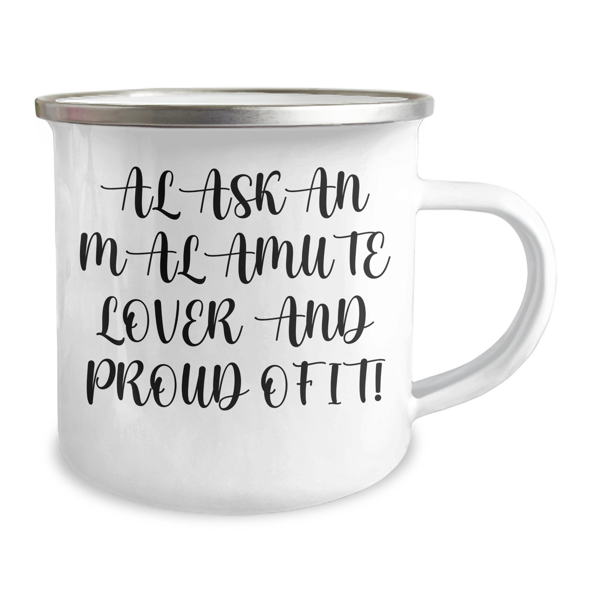Alaskan Malamute Dog Lover Gifts from Men to Family - Camping Mug for Father's Day, Funny Quote - Image 2
