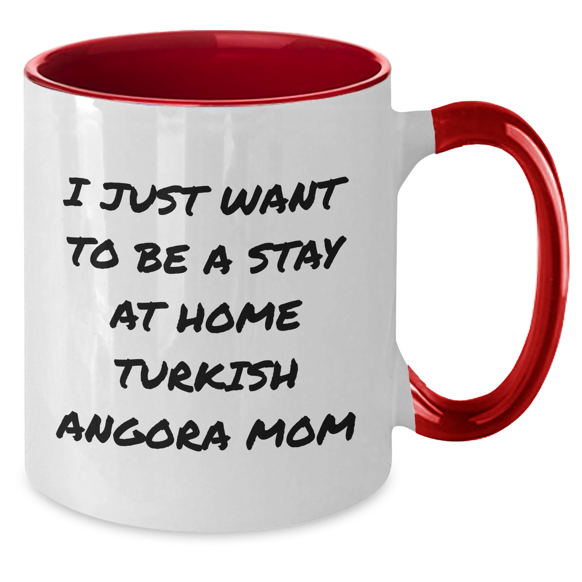 Turkish Angora Cat Gifts, Funny Quote Coffee Mugs, Gifts from Mom for Dad's Special Day, Two Tone Ceramic Mugs for Men and Friends, Perfect Father's Day Present - Additional