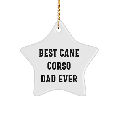 Funny Cane Corso Dog Gifts for Men and Women from Best Cane Corso Dad Ever - Victory Thru Vision 
