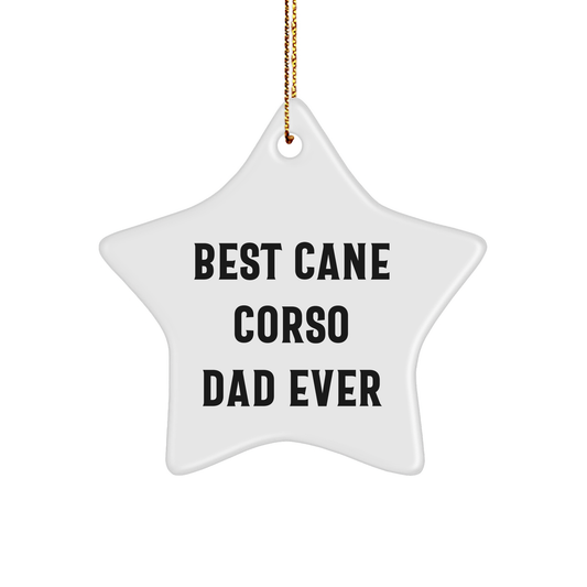 Funny Cane Corso Dog Gifts for Men and Women from Best Cane Corso Dad Ever - Victory Thru Vision 