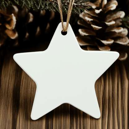 Funny Quotes for Band Directors Star Ornament Gifts from Friends, Family, or Coworkers for Christmas - Victory Thru Vision 
