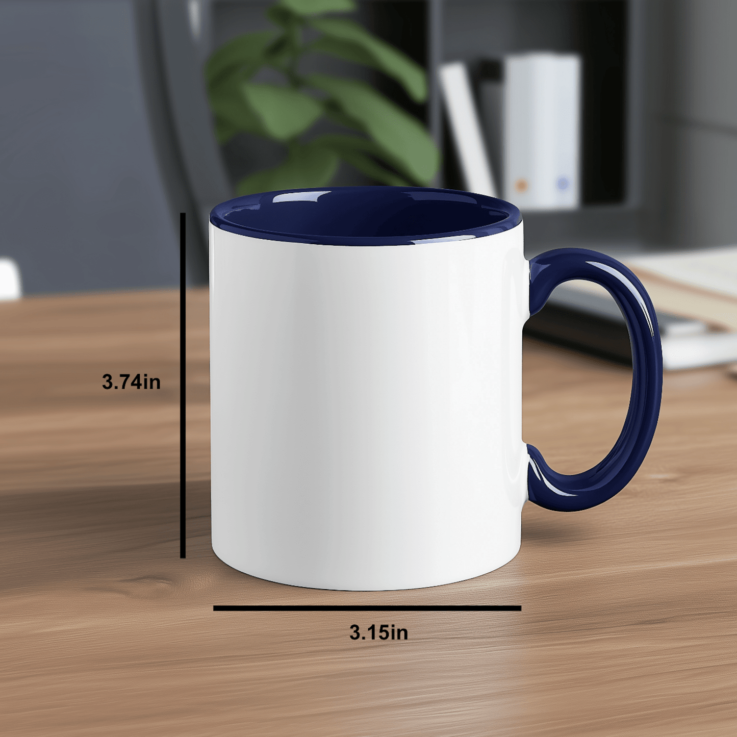 Funny Podiatrist Gifts for Men from World's Best Mom, Two Tone Coffee Mug for Father's Day - Victory Thru Vision