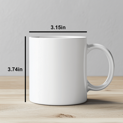 Funny Grandfather Gifts, Best Grandfather Ever White Coffee Mug, Unique Mother's Day Unique Gifts from Men to Grandfather, 11oz or 15oz Ceramic Mug - Victory Thru Vision 