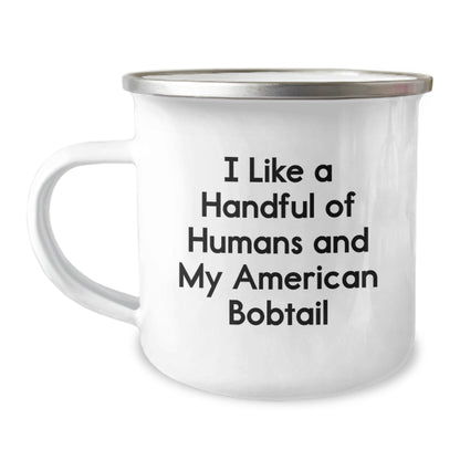 American Bobtail Cat Lovers Gifts, Funny Quote Camping Mug for Graduation, Perfect for Friends, Coworkers, or Family, Gifts from Men, Women, or Friends - Victory Thru Vision