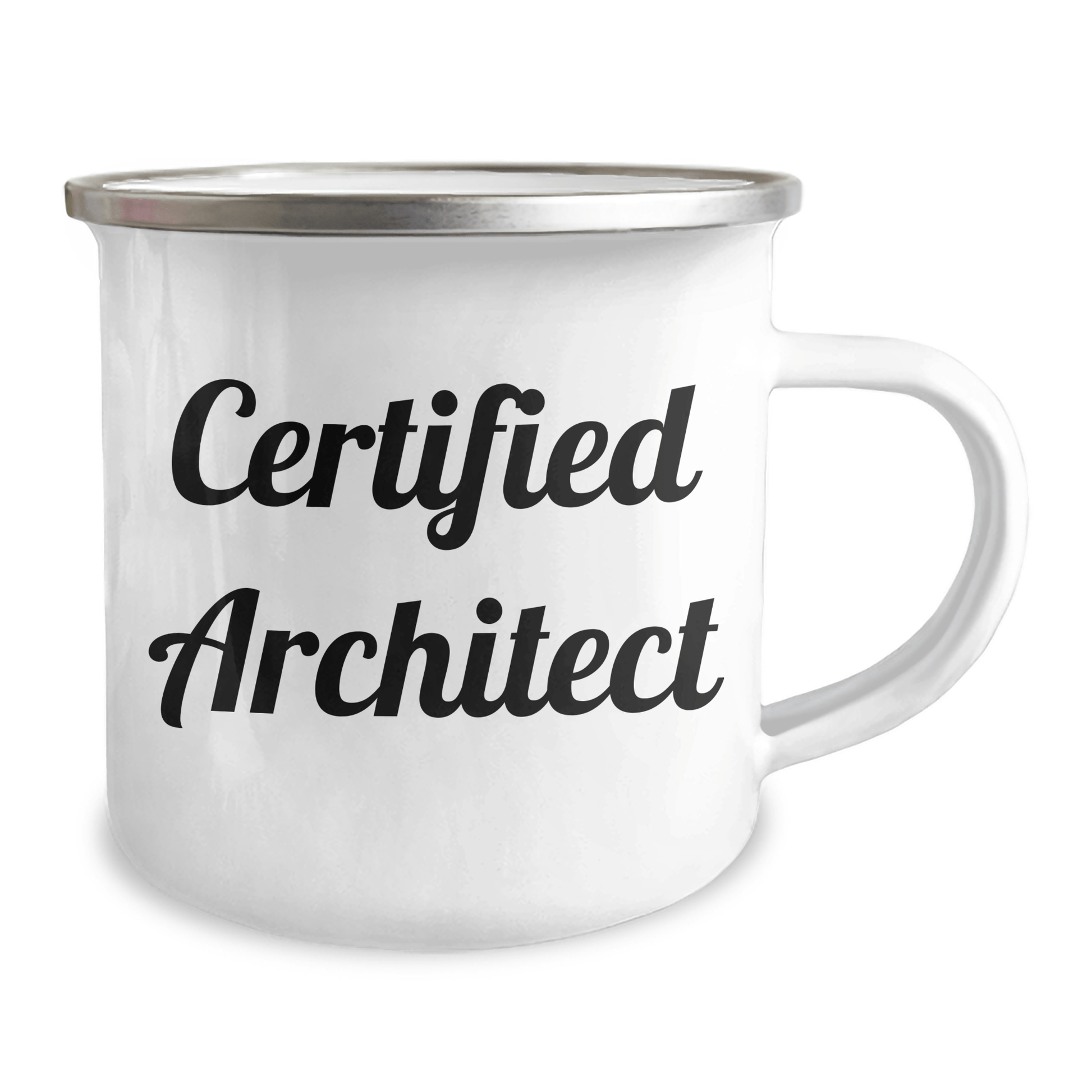 Architect Gifts, Funny Camping Mug, 'Quote Here' - Gifts from Men for Architect, Father's Day Unique Gifts - Victory Thru Vision 