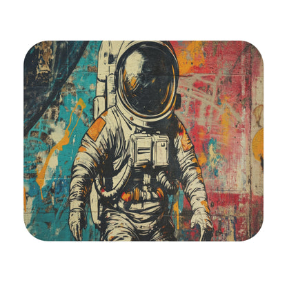 Astronaut Mouse Pad, Retro Desk Decor, Gifts for Space Lovers, Gaming, Home Office Accessories, Unique Mouse Pad - Victory Thru Vision 