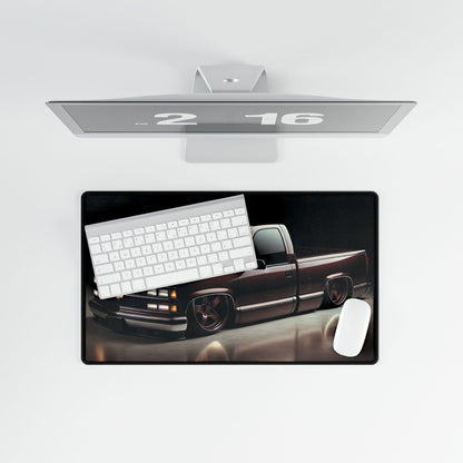 Bagged OBS Chevy Truck Design Desk Mat - Victory Thru Vision