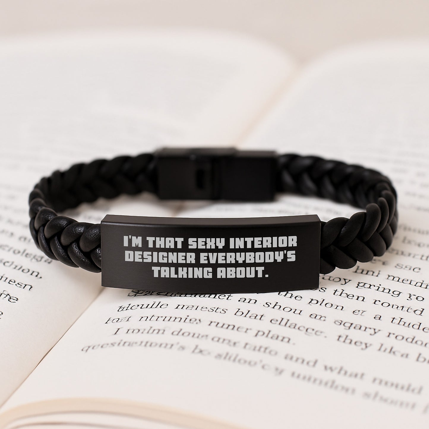 Funny Interior Designer Gifts for Friends - Unique Christmas Unique Gifts from Men, Women, Coworkers to Interior Designer Friends with Interlaced Leather Bracelet Style - Image 3