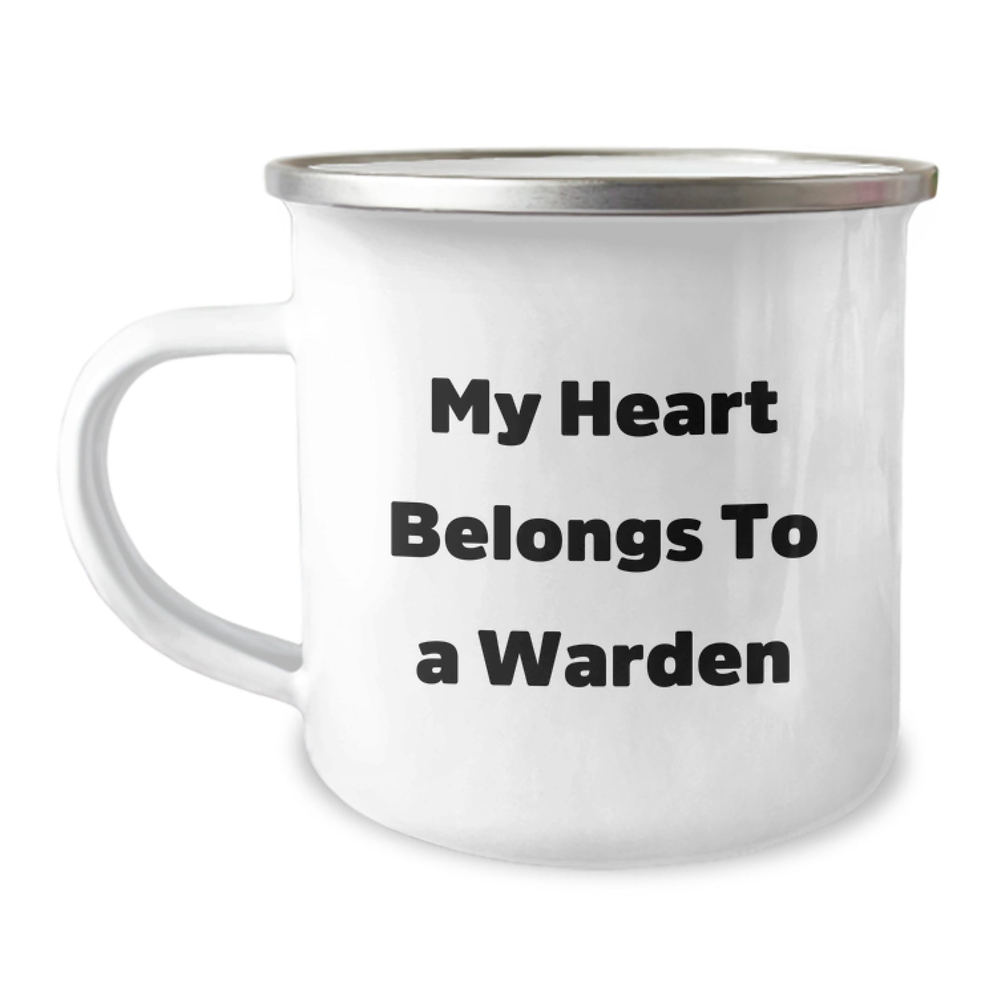 Funny Warden Camping Mug Gifts from Men to Warden, Christmas Unique Gifts for Him - Image 1