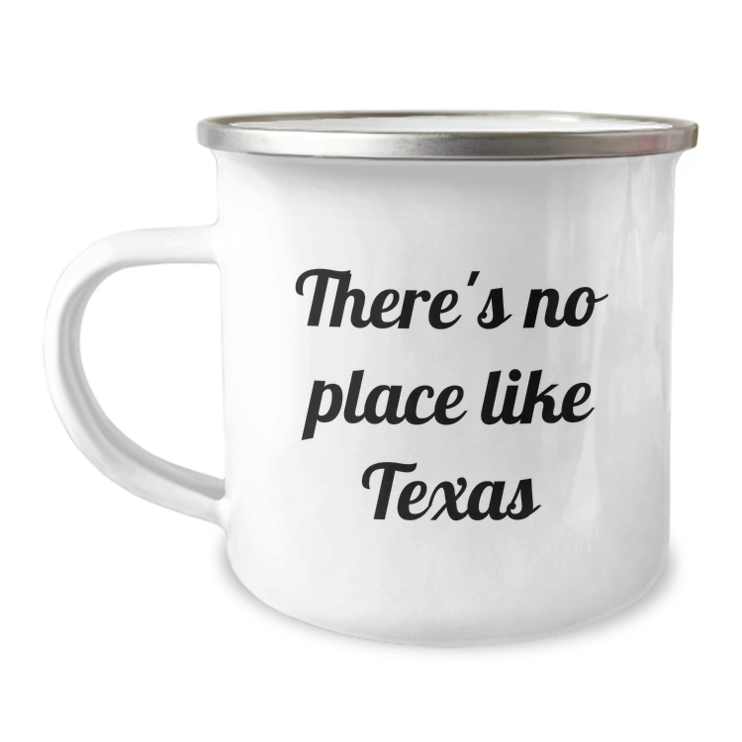 Texas Gifts for Men - Funny 'There's No Place Like Texas' Camping Mug for Christmas Unique Gifts from Family - Image 1