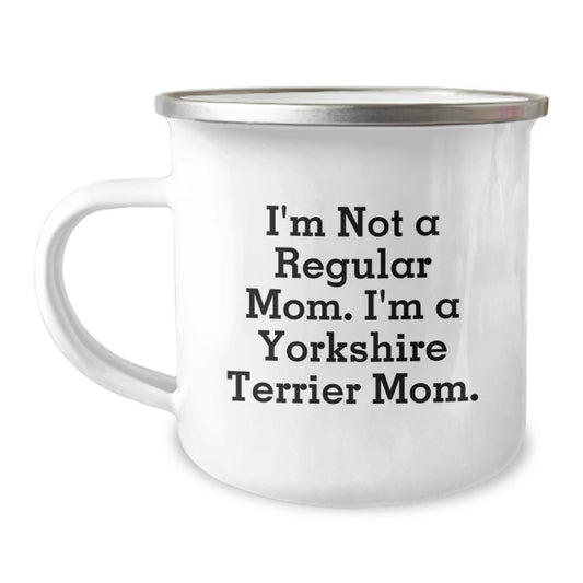 Funny Yorkshire Terrier Mom Christmas Unique Gifts For Women From Friends Family Camping Mugs - Image 1