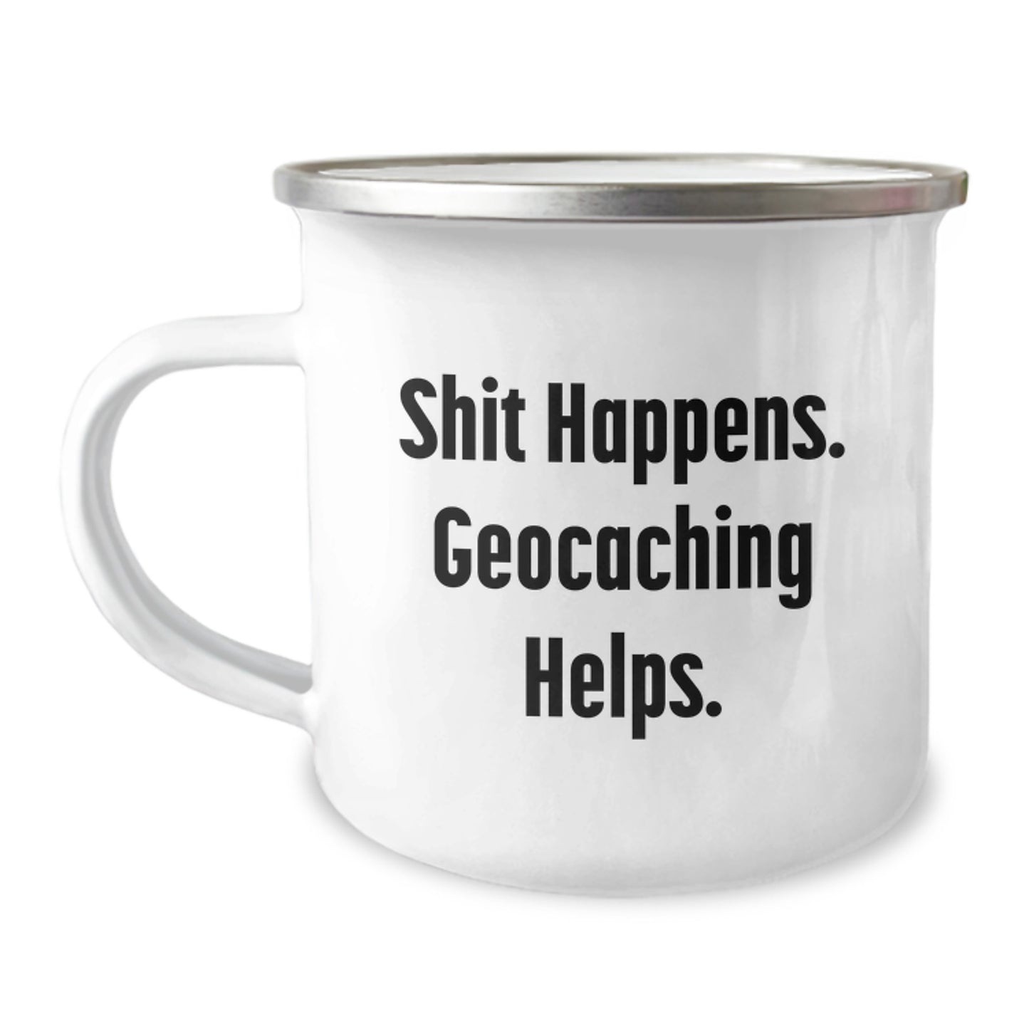Funny Geocaching Camping Mug Gifts from Men, Women, or Friends to Geocaching Enthusiasts this Christmas Unique Gifts - Image 1