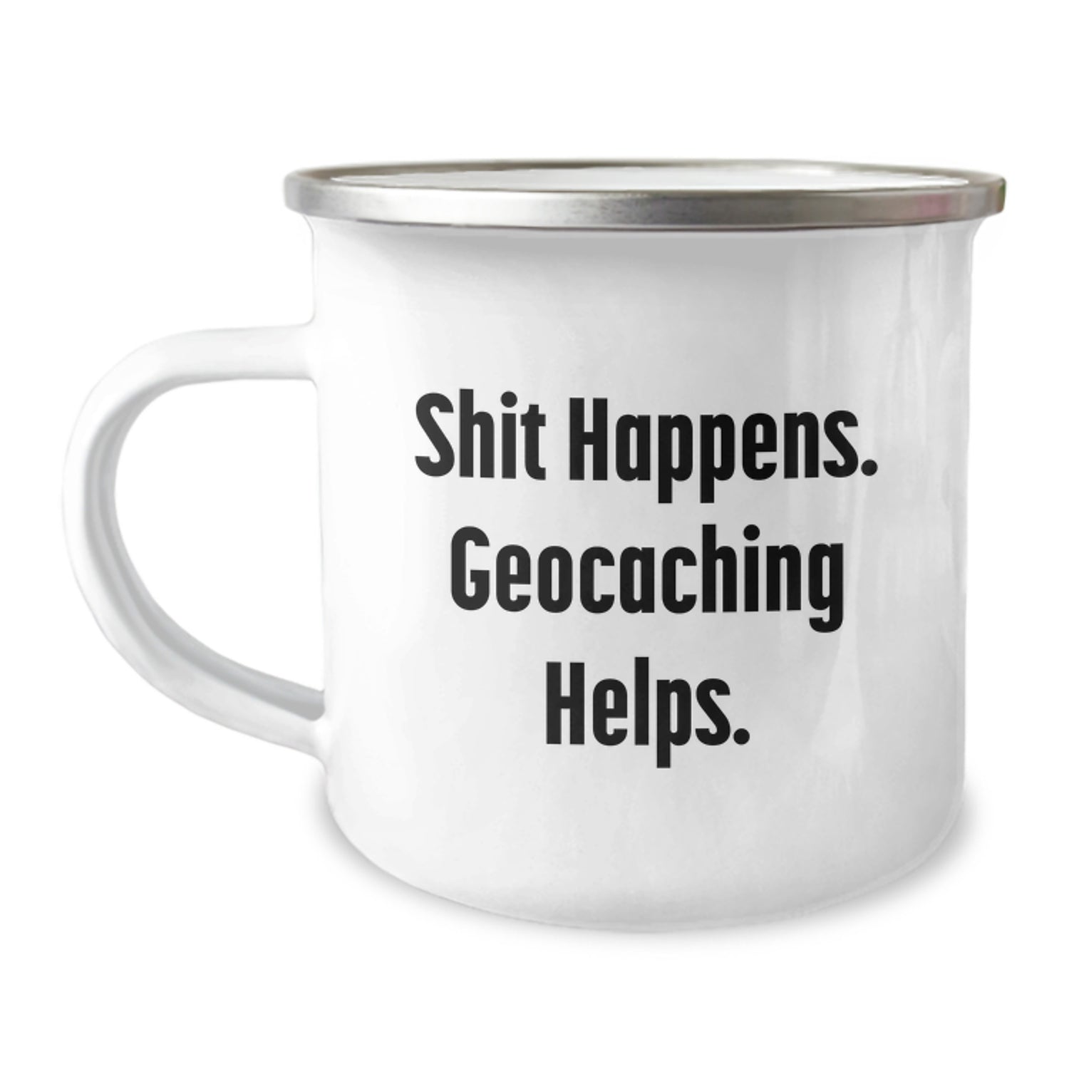 Funny Geocaching Camping Mug Gifts from Men, Women, or Friends to Geocaching Enthusiasts this Christmas Unique Gifts - Image 1