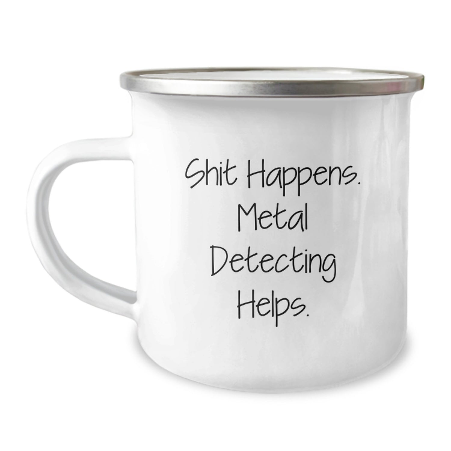 Funny Metal Detecting Camping Mug Gifts for Men Metal Detecting Enthusiasts from Family - Image 1