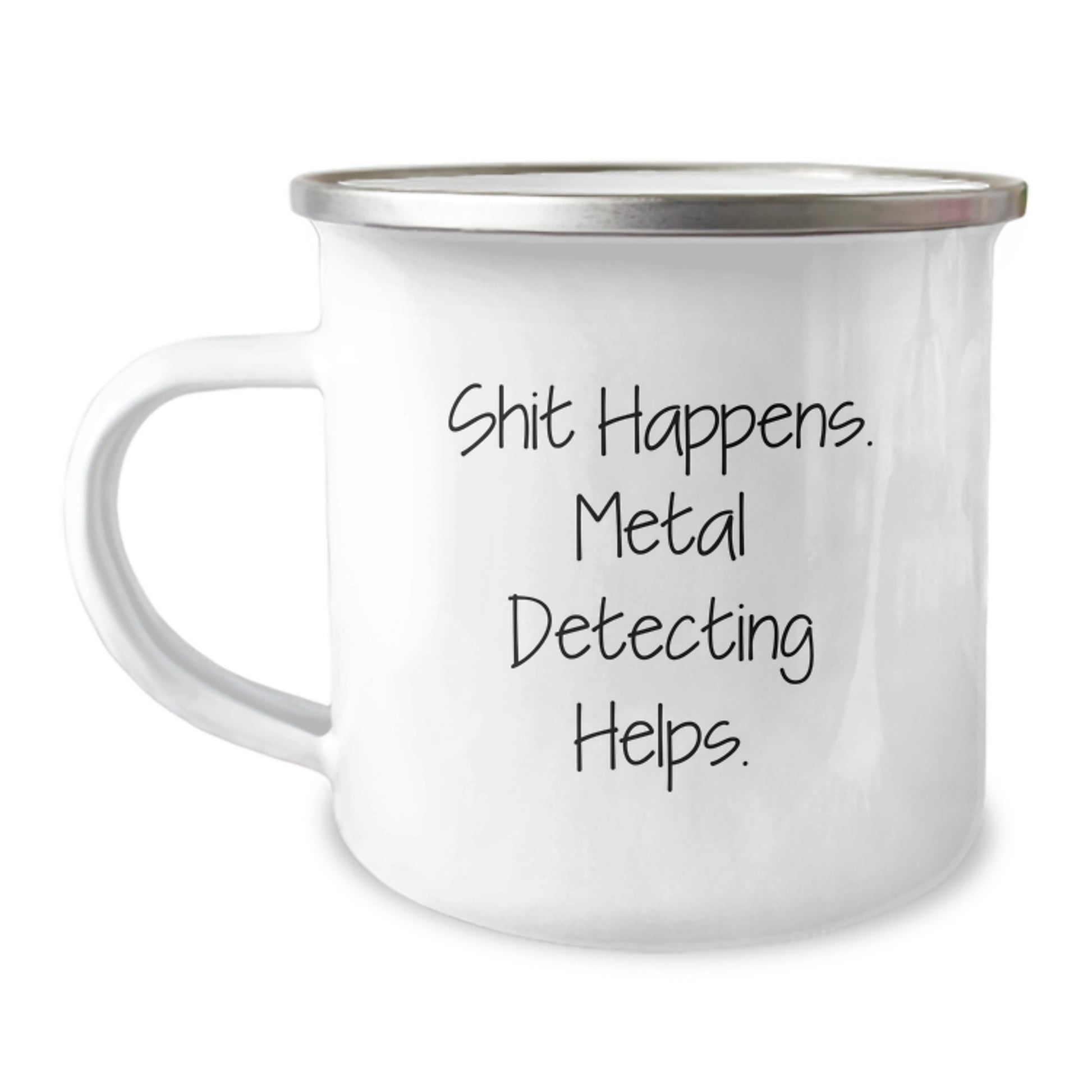 Funny Metal Detecting Camping Mug Gifts for Men Metal Detecting Enthusiasts from Family - Image 1