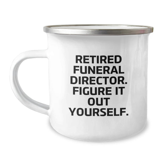 Funeral Director Gifts Funny Quote Christmas Unique Presents Gifts from Men for Funeral Director Friends - Image 1