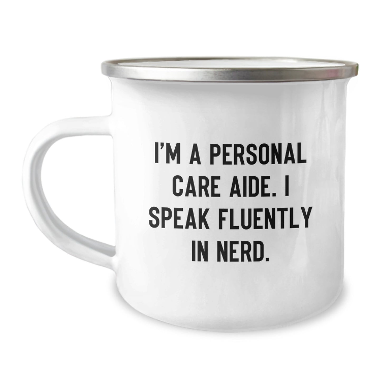 Personal Care Aide Gifts from Friends, Family, or Coworkers - Funny Camping Mug for Birthday - Image 1