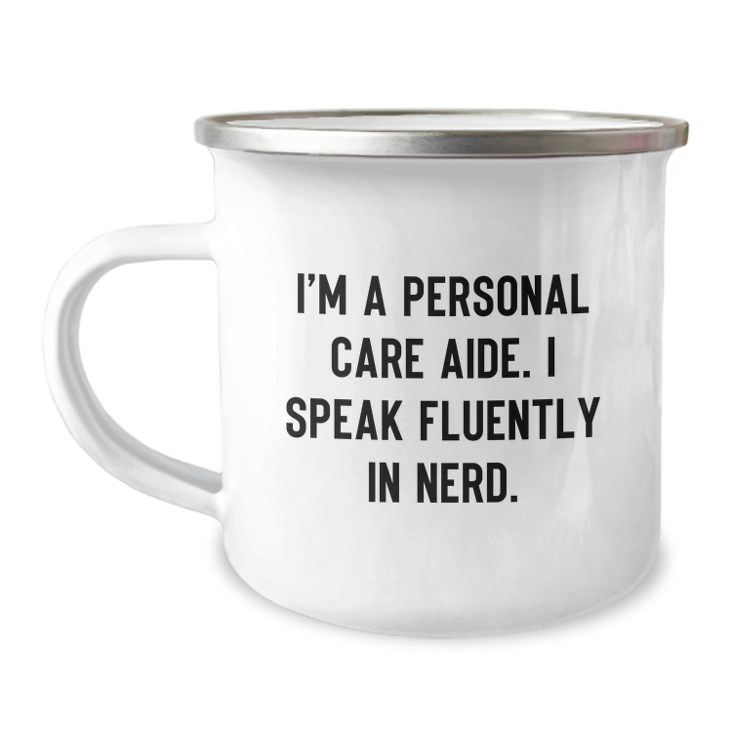 Personal Care Aide Gifts from Friends, Family, or Coworkers - Funny Camping Mug for Birthday - Image 1