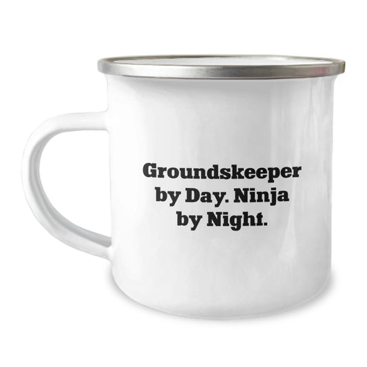 groundskeeper Gifts, Funny Quote, Camping Mug, Birthday Unique Presents for Men, groundskeeper Friends, Gifts from Men, Gifts for groundskeeper - Image 1