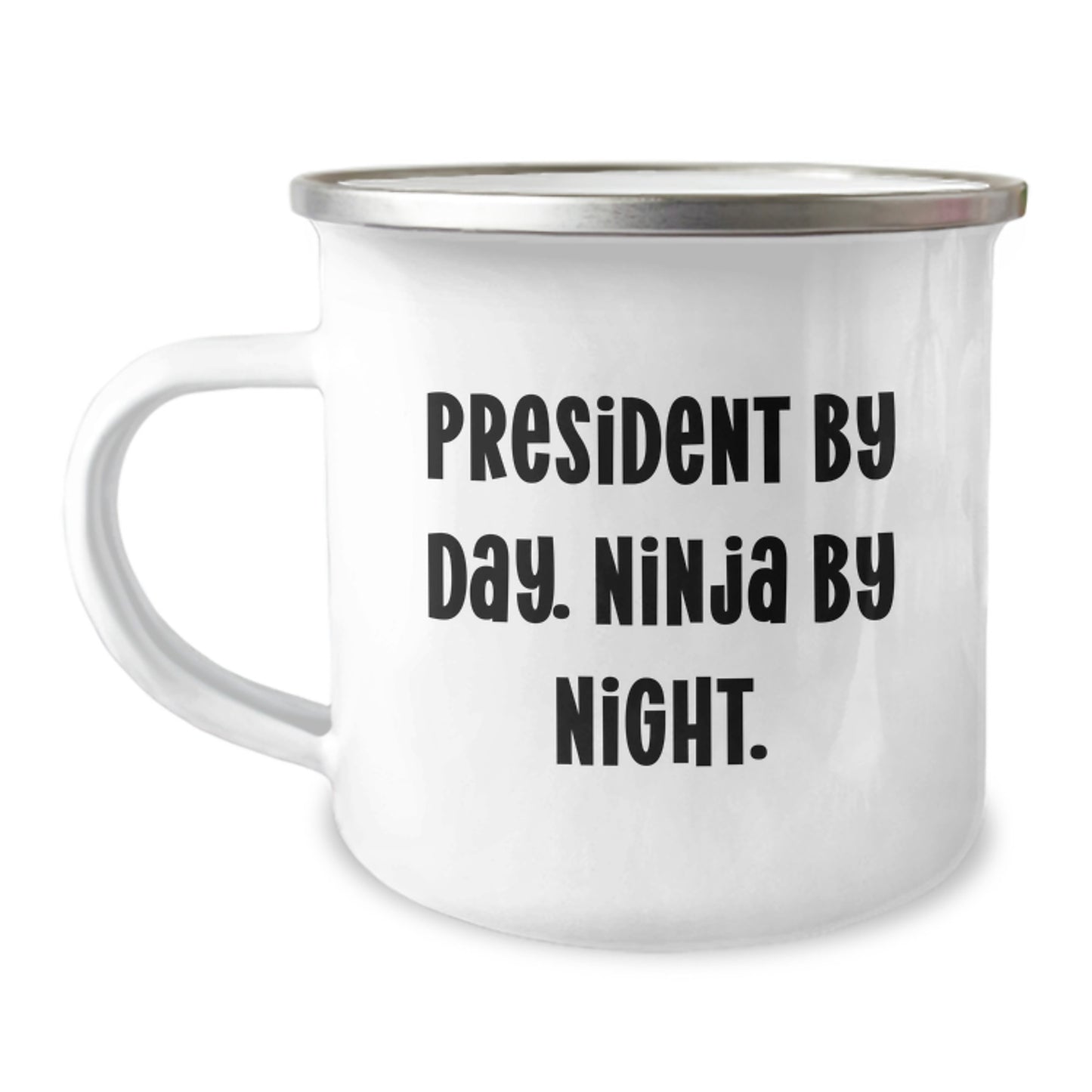 President By Day Funny Camping Mug Gifts from Friends for Men - Christmas Unique Gifts - Image 1