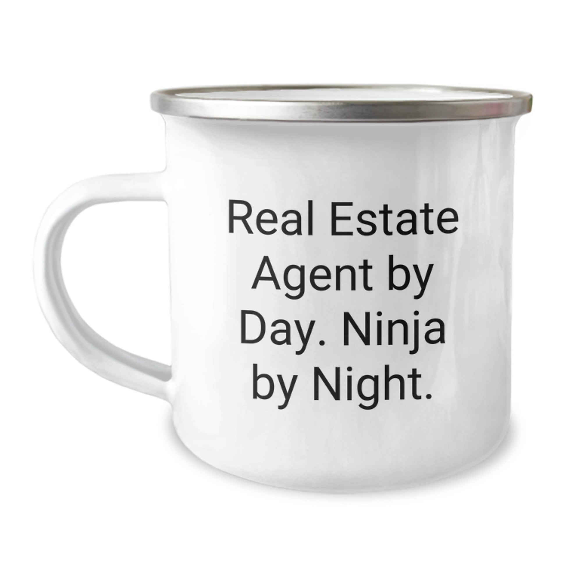 Funny Real Estate Agent Gifts from Friends for Men and Women Christmas Unique Mugs By Day Ninja By Night - Image 1