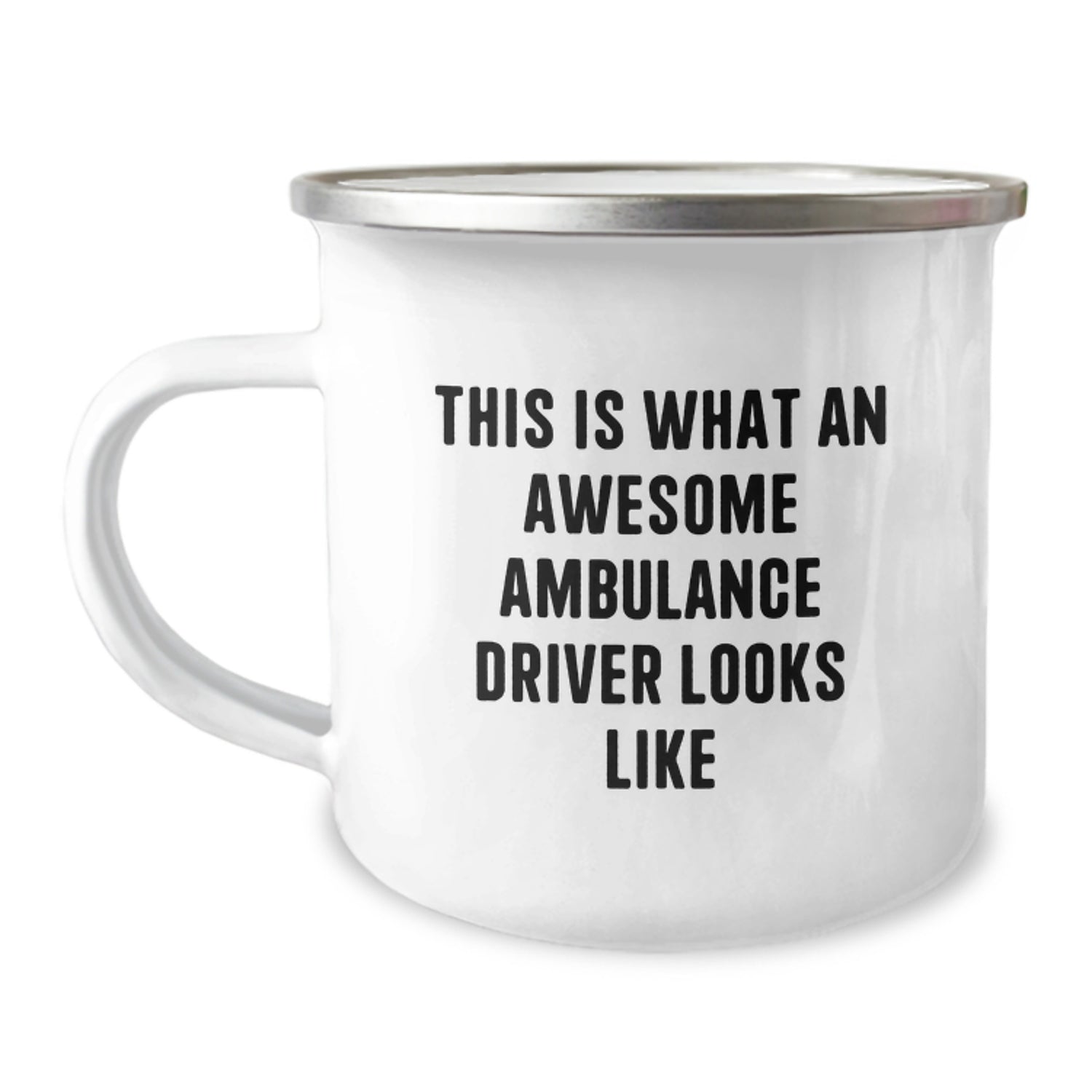 Funny Ambulance Driver Gifts from Friends, Unique Christmas Unique Gifts for Ambulance Drivers - Camping Mug, This Is What An Awesome Ambulance Driver Looks Like, Funny Ambulance Driver Mugs - Image 1