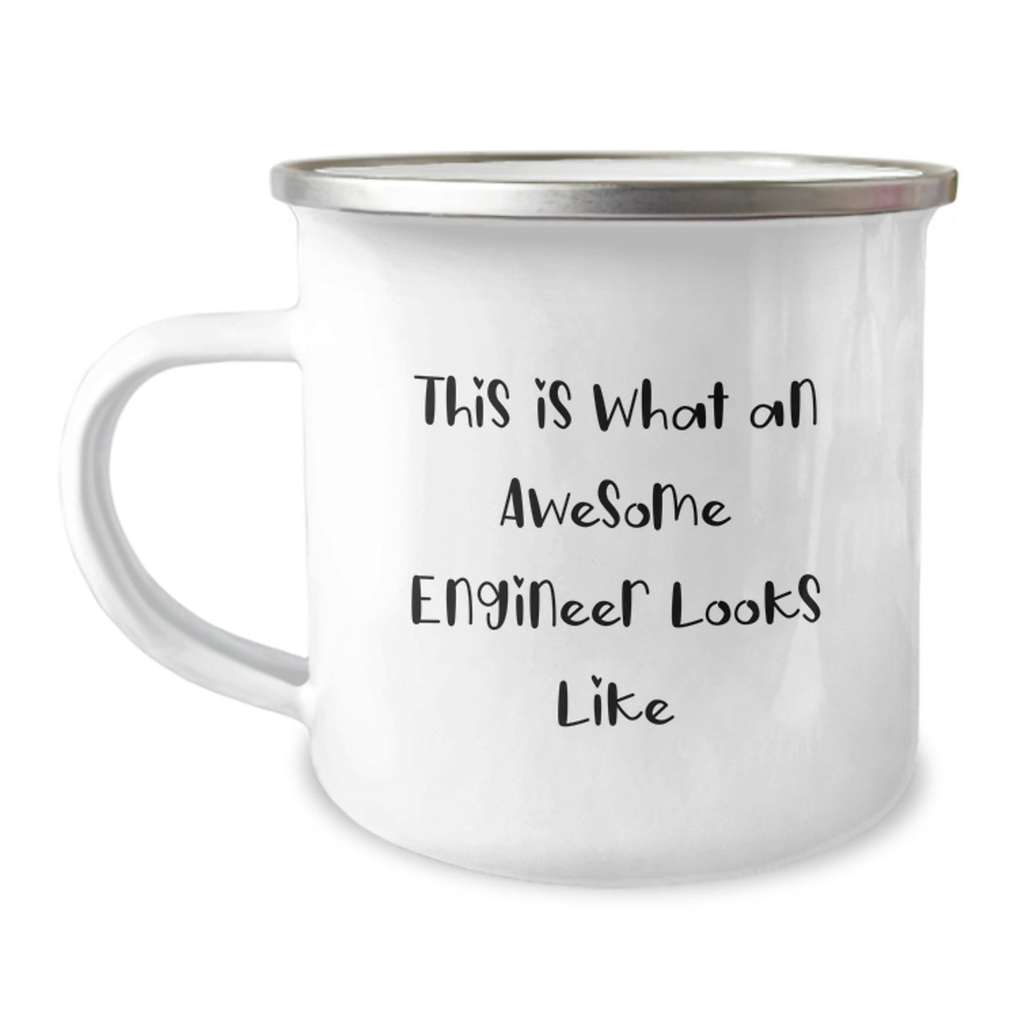 Gifts for Engineers - Funny Engineer Camping Mug, This Is What An Awesome Engineer Looks Like - Valentine's Unique Gifts from Friends to Engineer - Image 1