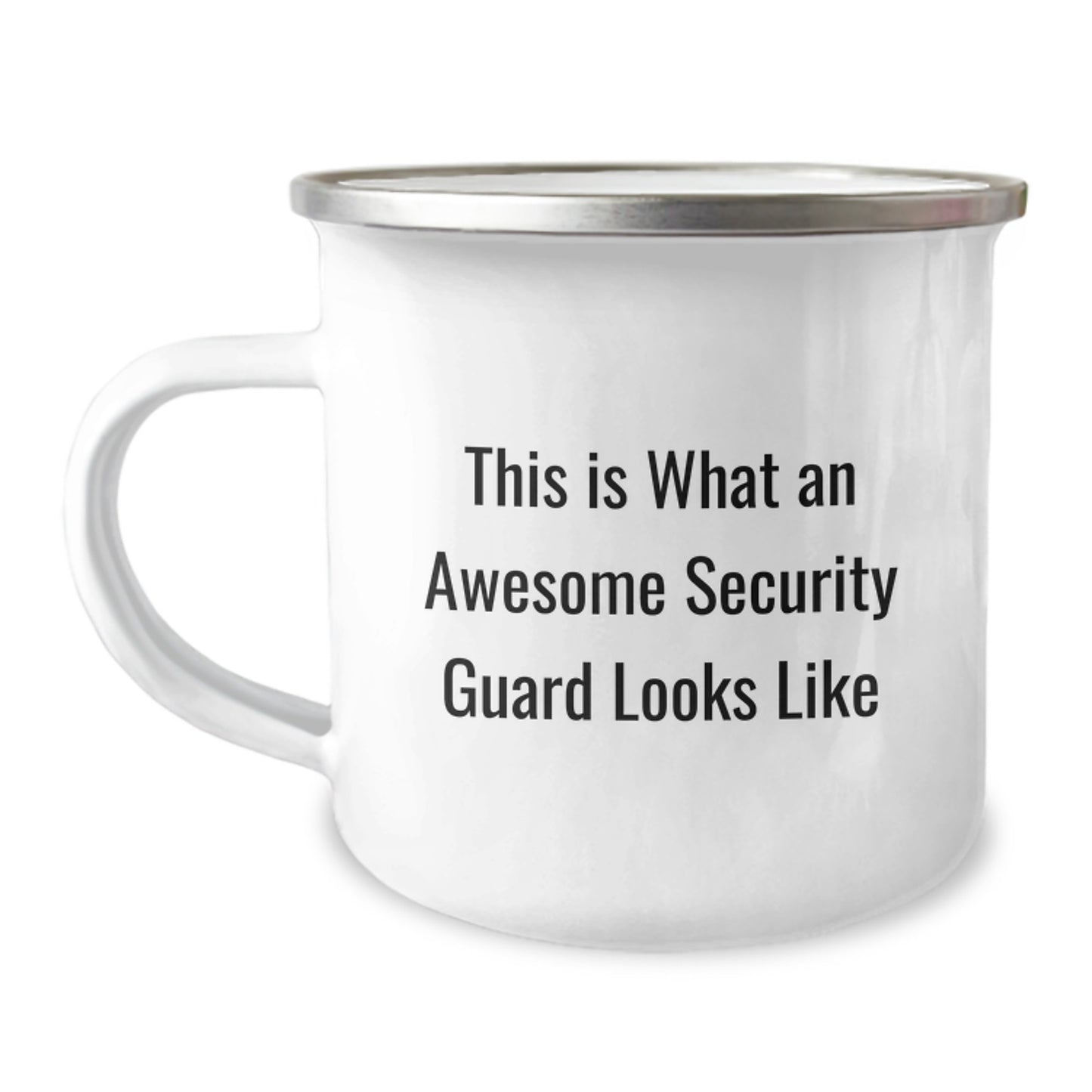 Funny Security Guard Gifts from Friends and Family - Camping Mug This Is What An Awesome Security Guard Looks Like - Christmas Unique Presents - Image 1