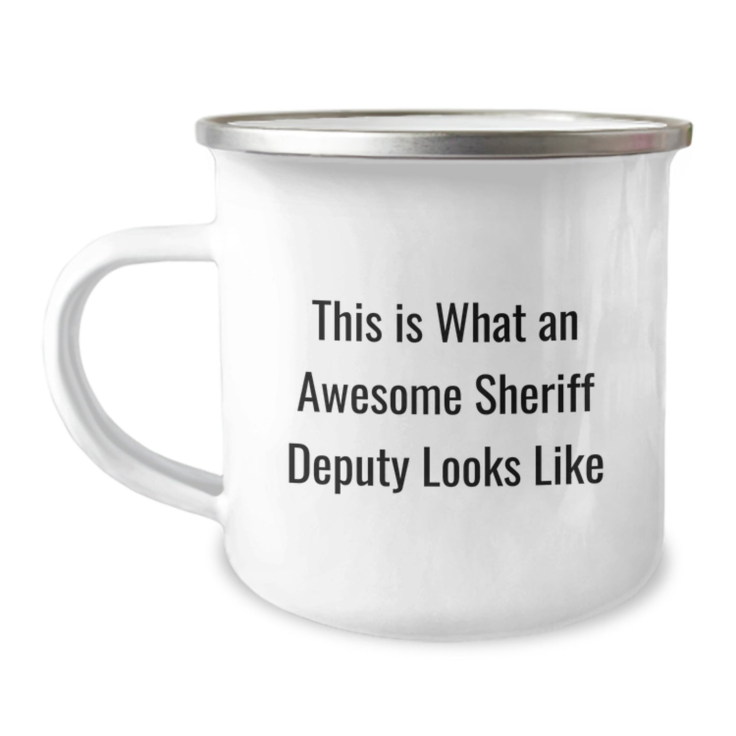 Funny Sheriff Deputy Gifts for Men - Awesome Sheriff Deputy Camping Mug - This Is What 'An Awesome Sheriff Deputy Looks Like' Christmas Unique Gift from Friends - Image 1