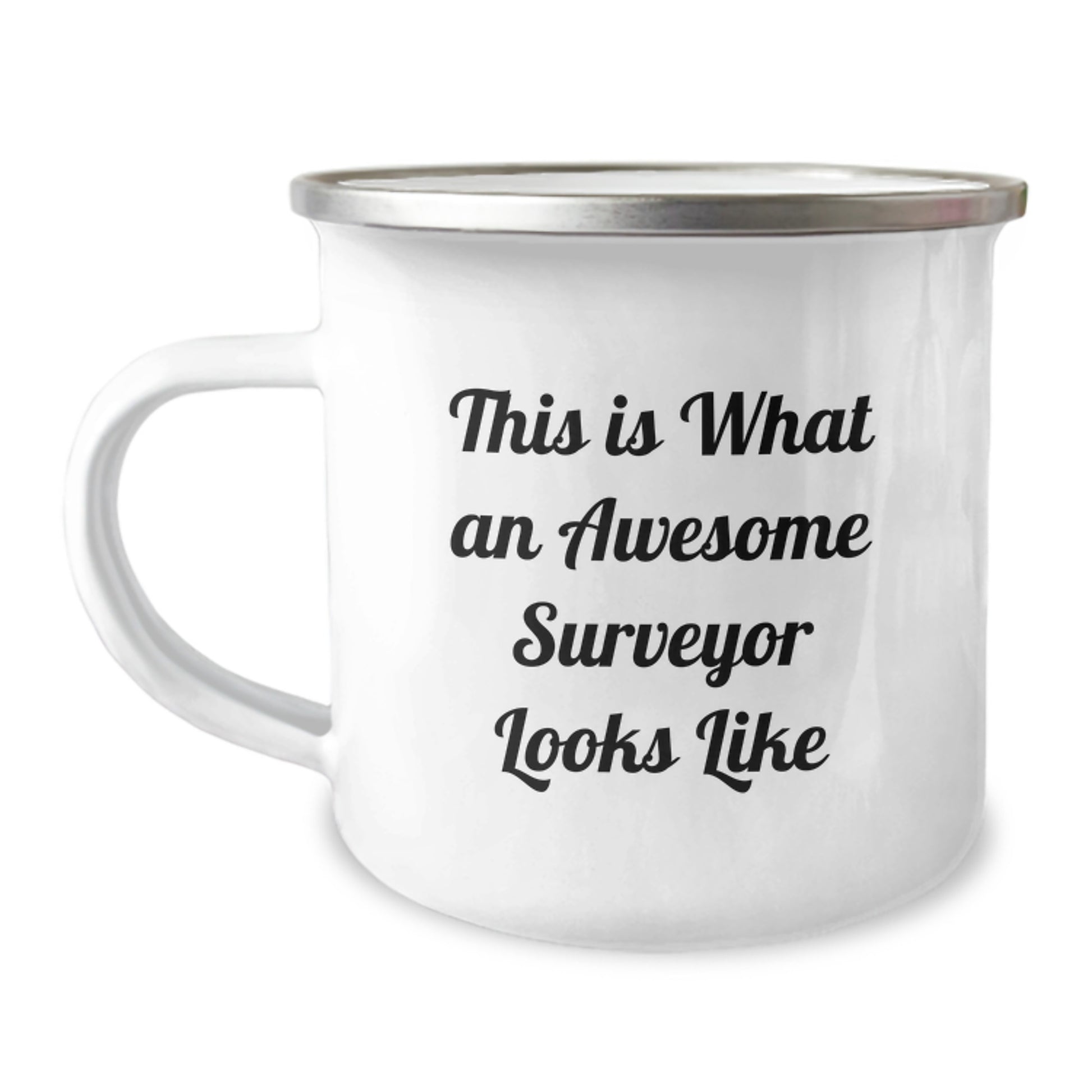 Fun Gifts from Friends for Awesome Surveyors, This Is What An Awesome Surveyor Looks Like Funny Camping Mug for Surveyor Enthusiasts, Unique Christmas Unique Gifts for Men - Image 1