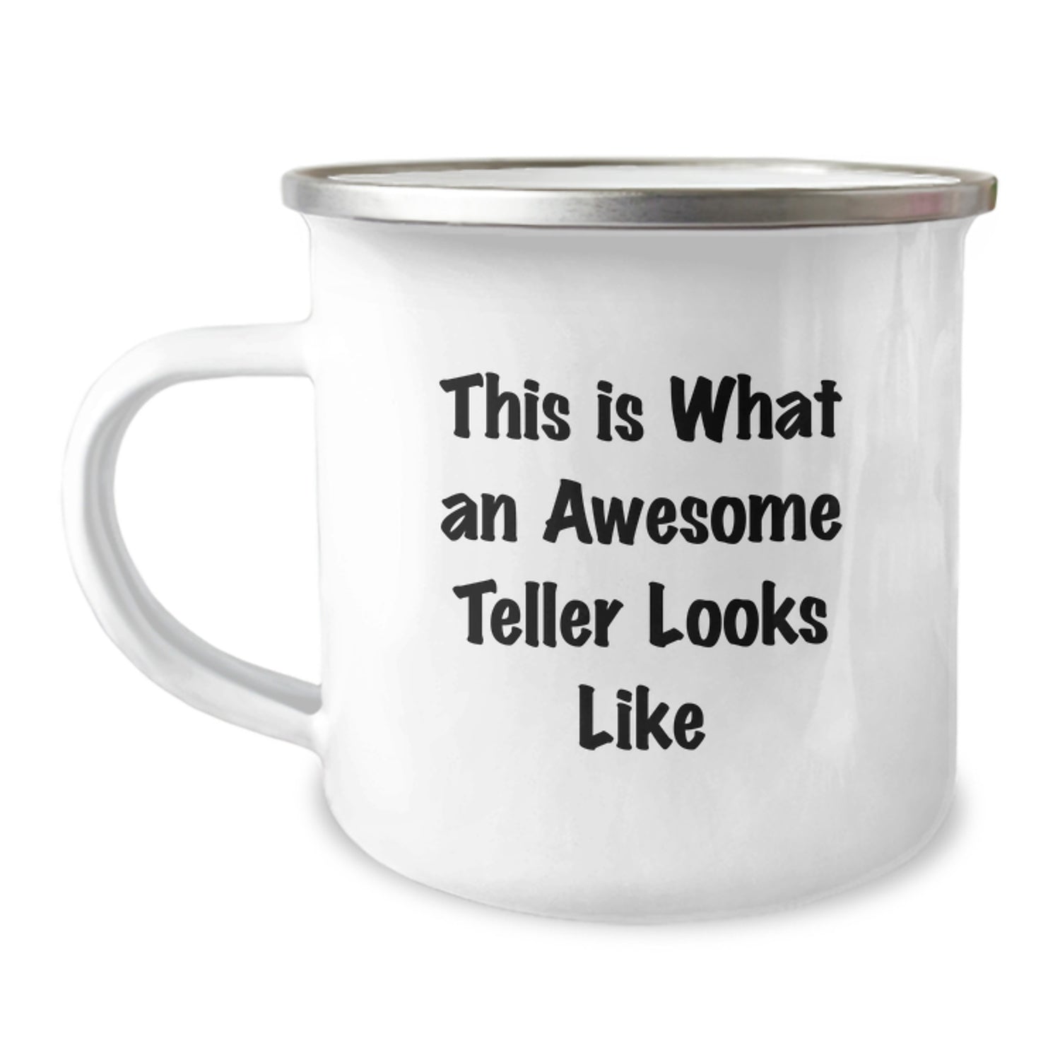 Funny Teller Camping Mug Gifts from Friends and Family, Unique Christmas Memorable Presents for Teller, 12 oz Stainless Steel - Image 1