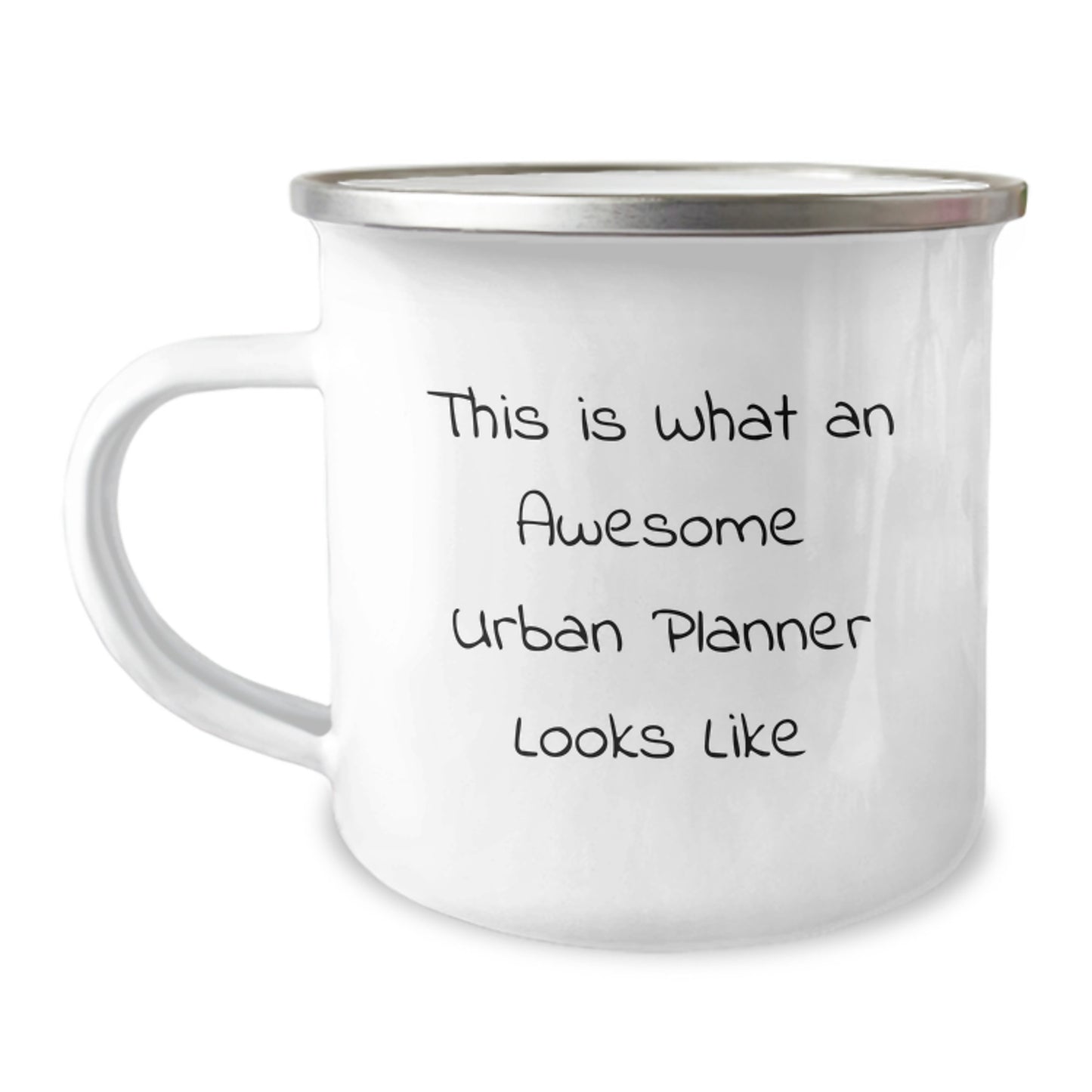 Urban Planner Gifts, This Is What An Awesome Urban Planner Looks Like, 12 oz Camping Mug for Graduation, Gifts from Family, Friends, or Coworkers, Perfect for Urban Planner Men and Women - Image 1