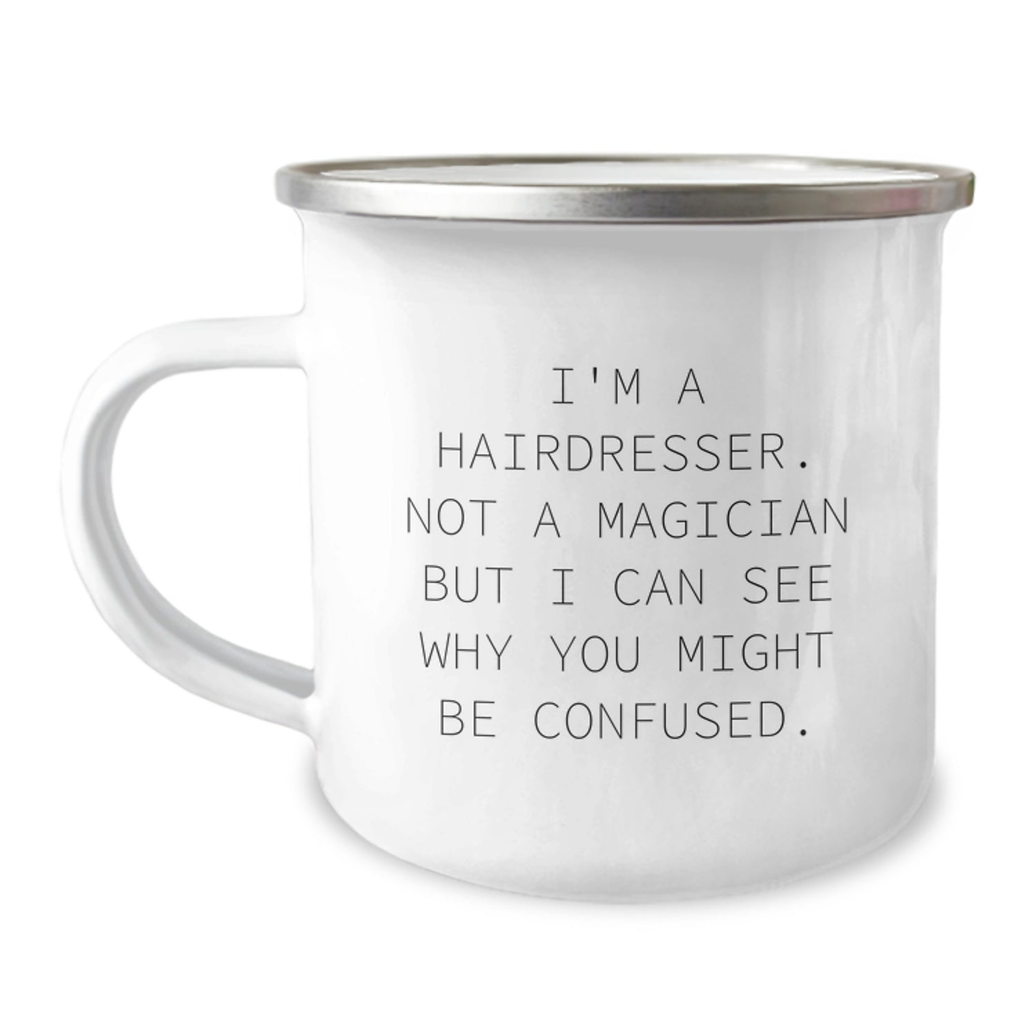 Funny Hairdresser Gifts from Men - 'I'm A Hairdresser. Not A Magician' Christmas Unique Gifts for Hairdresser Friends Family - Image 1