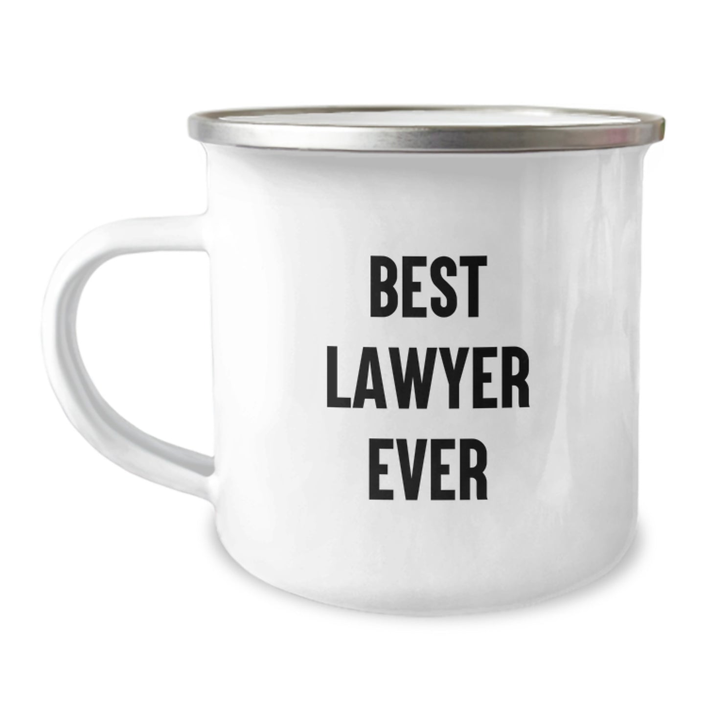Funny Lawyer Gifts from Men, Best Lawyer Ever Camping Mug, Christmas Unique Gifts for Lawyer Friends - Image 1