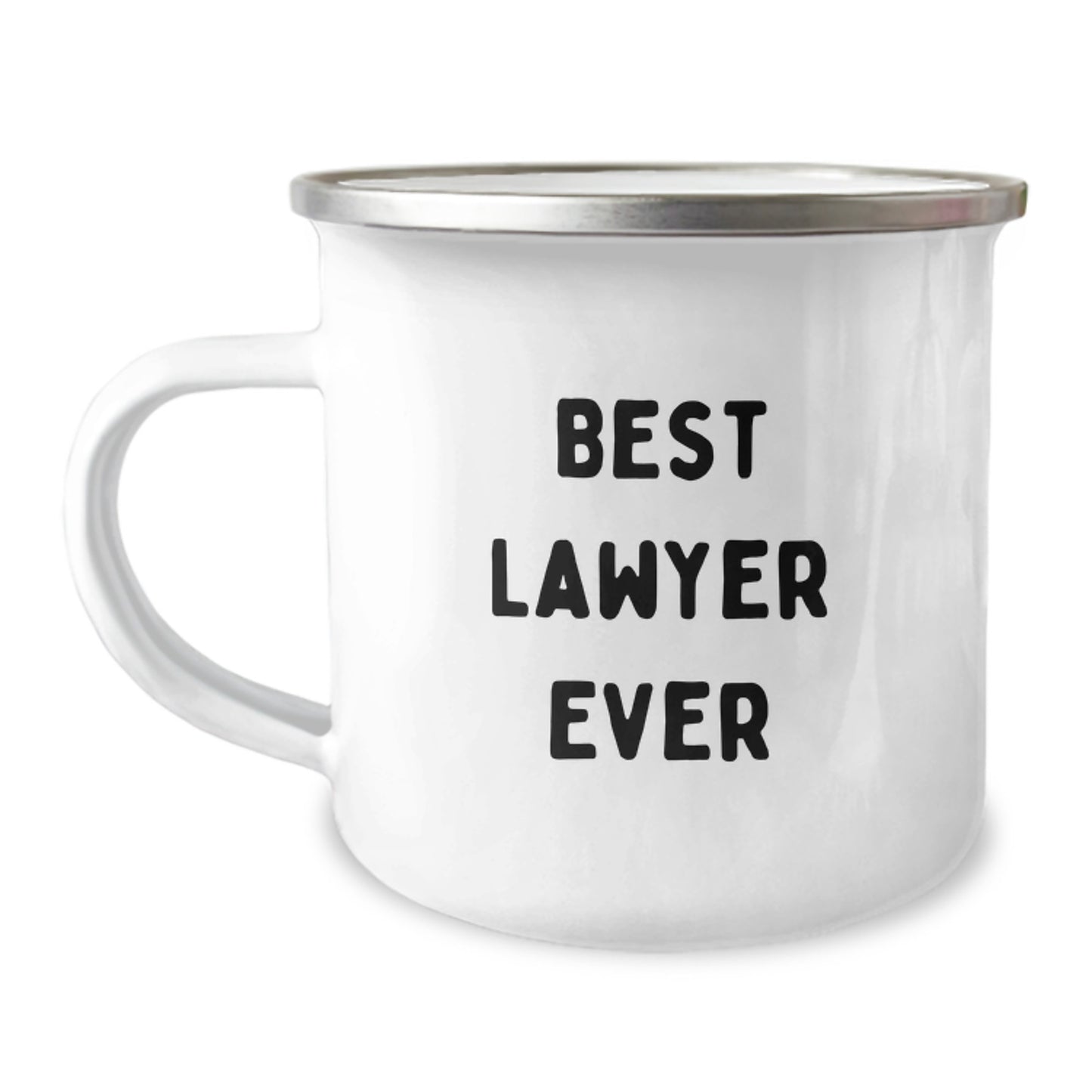 Funny Lawyer Quotes Gifts from Friends for Lawyer Men Stainless Steel Camping Mug - Image 1