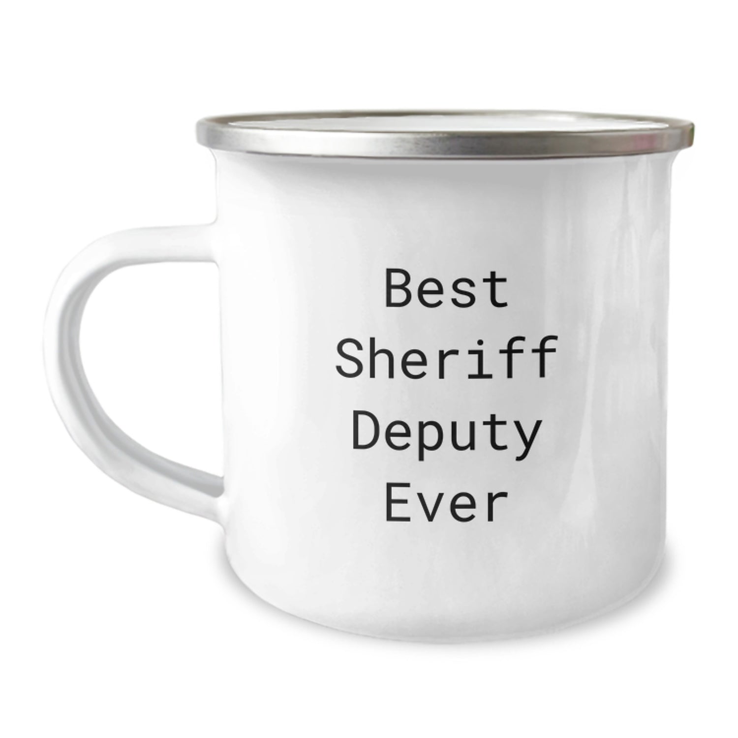 Sheriff Deputy Gifts from Friends - Best Sheriff Deputy Ever Quote - Camping Mug for Graduation Unique Gifts - Image 1