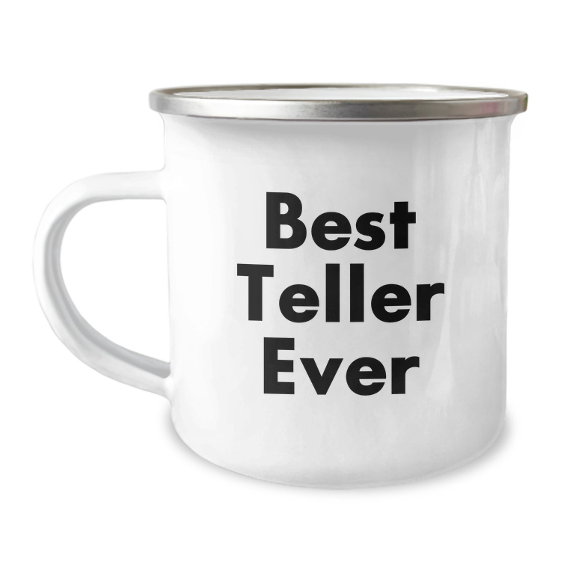 Funny Teller Gifts from Friends, Best Teller Ever Quote, Unique Camping Mug for Graduation, Gifts for Teller, Men, Women, Family - Image 1
