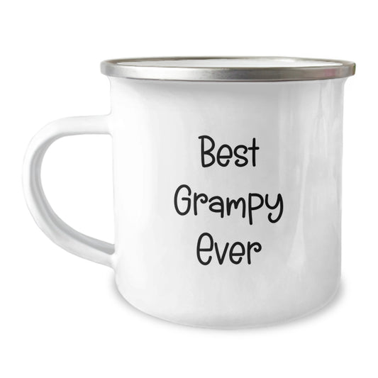 Funny Grampy Gifts from Family for Men - Best Grampy Ever Camping Mug, Christmas Unique Gifts - Image 1