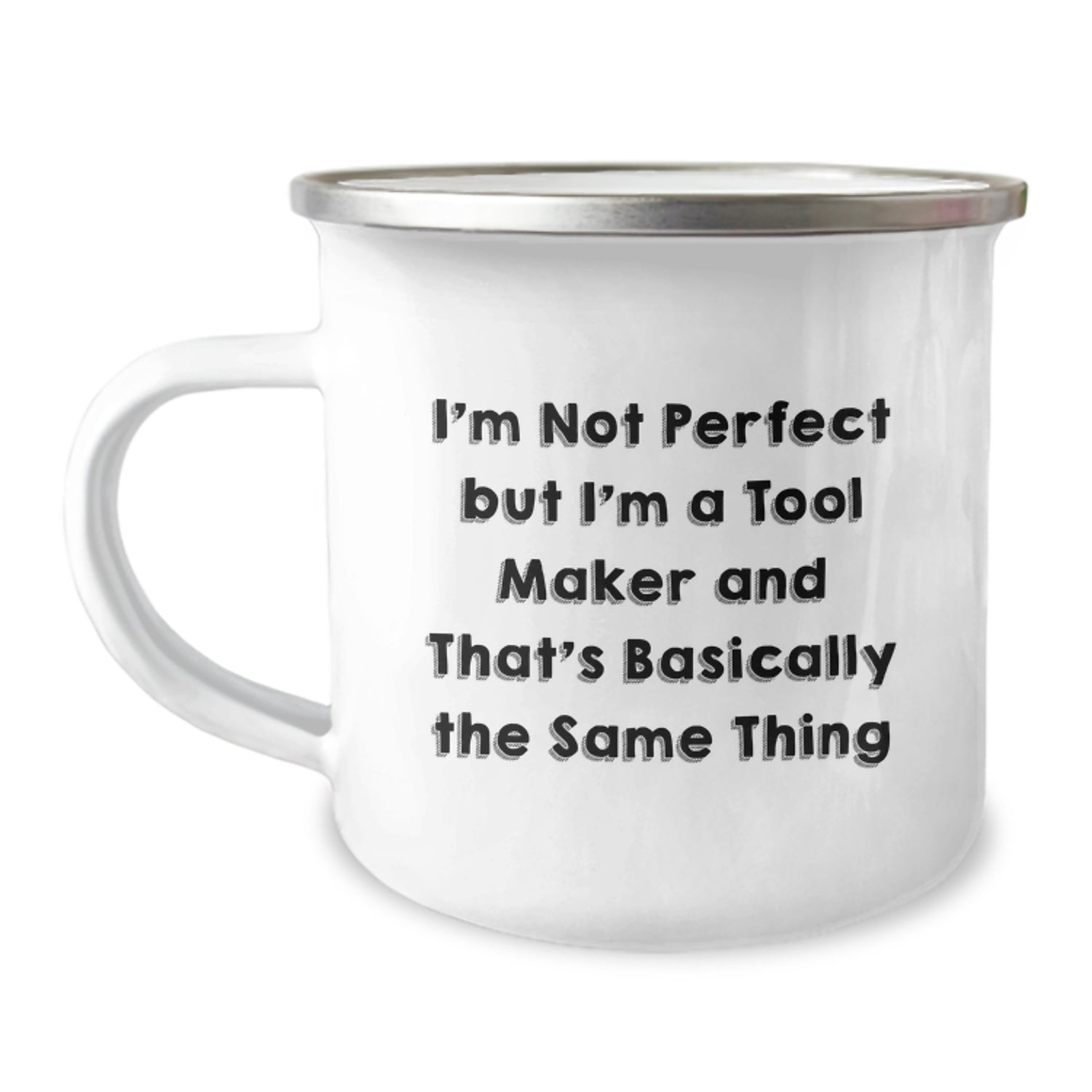 Handcrafted Tool Maker's Camping Mug Gifts from Friends for Tool Makers, Funny Christmas Unique Gifts - Image 1