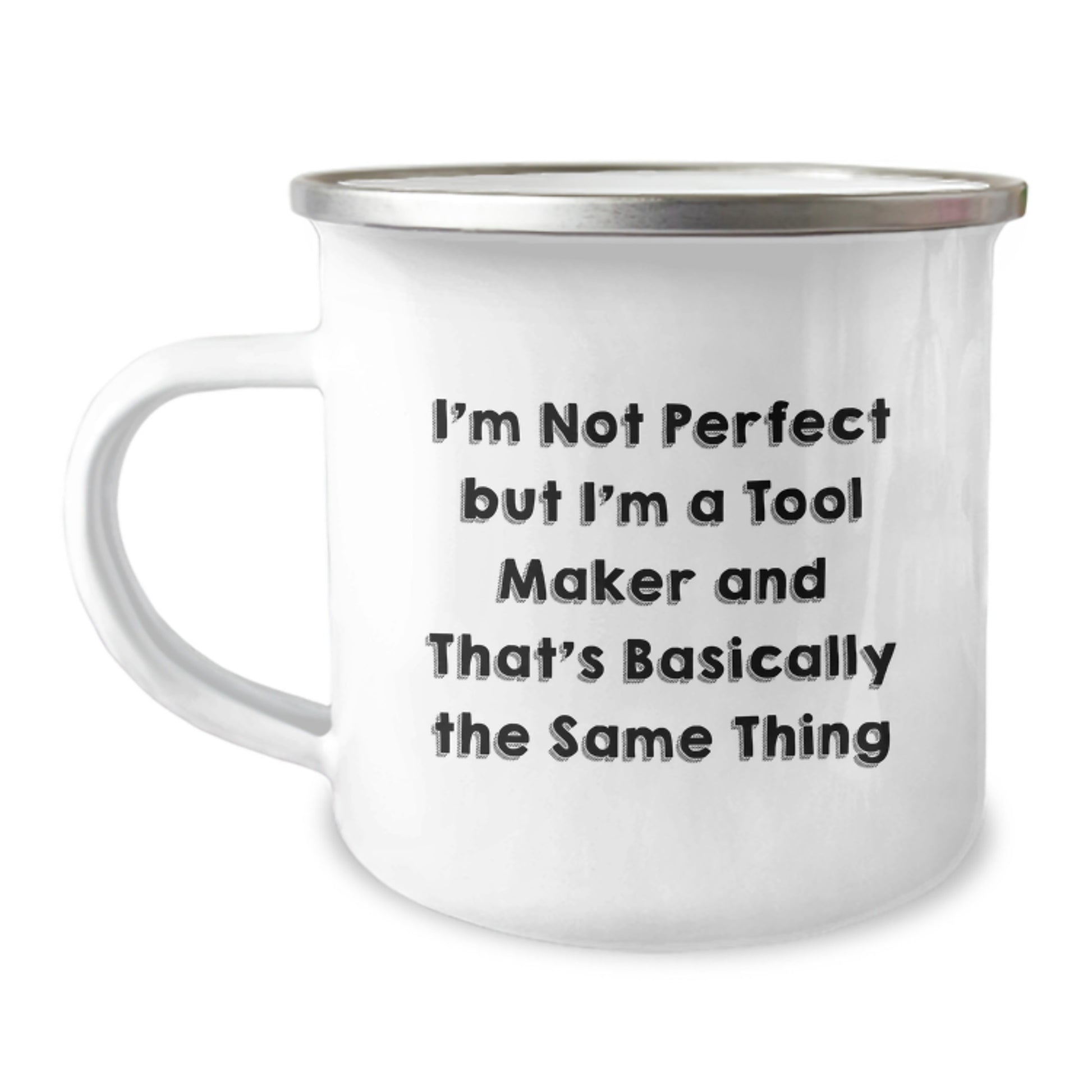 Handcrafted Tool Maker's Camping Mug Gifts from Friends for Tool Makers, Funny Christmas Unique Gifts - Image 1
