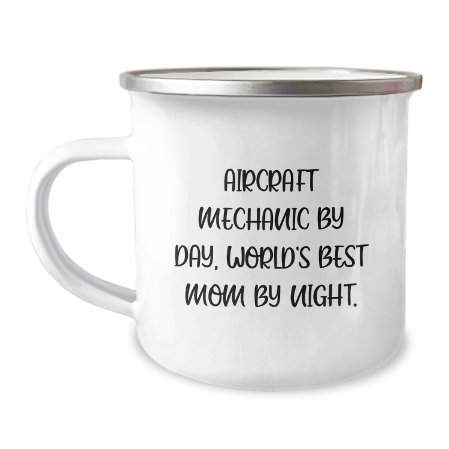 Funny Aircraft Mechanic Gifts from Men to Daughter, Unique Christmas Unique Gifts for Aircraft Mechanic Mom, Camping Mug Stainless Steel - Image 1
