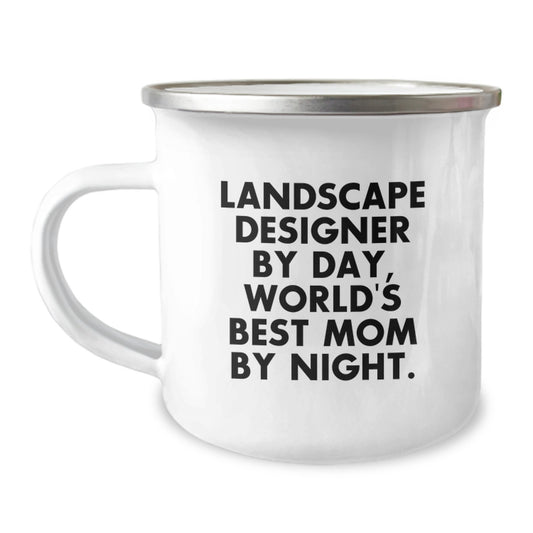 Funny Landscape Designer Gifts for Men, Unique Camping Mug from Mom, Christmas Unique Gifts - Image 1