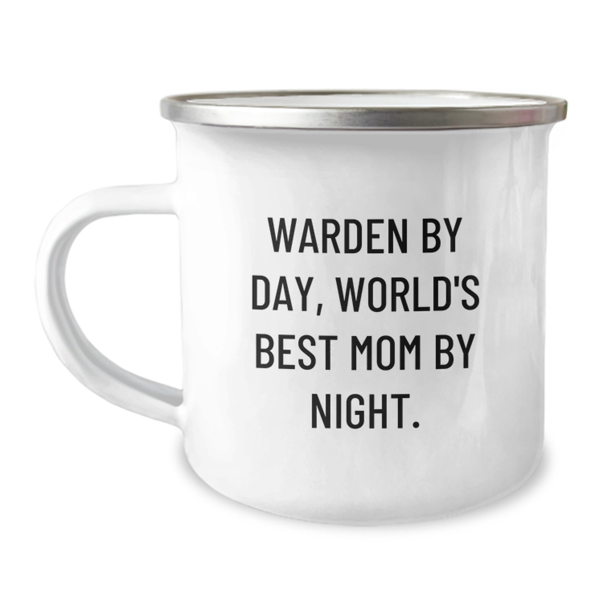 Funny Warden Gifts for Camping Mom - World's Best Mom by Night, Christmas Unique Gift for Her from Friends and Family - Image 1